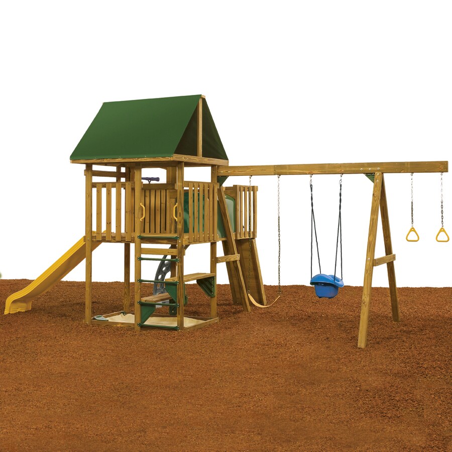 playstar sonoma residential wood playset