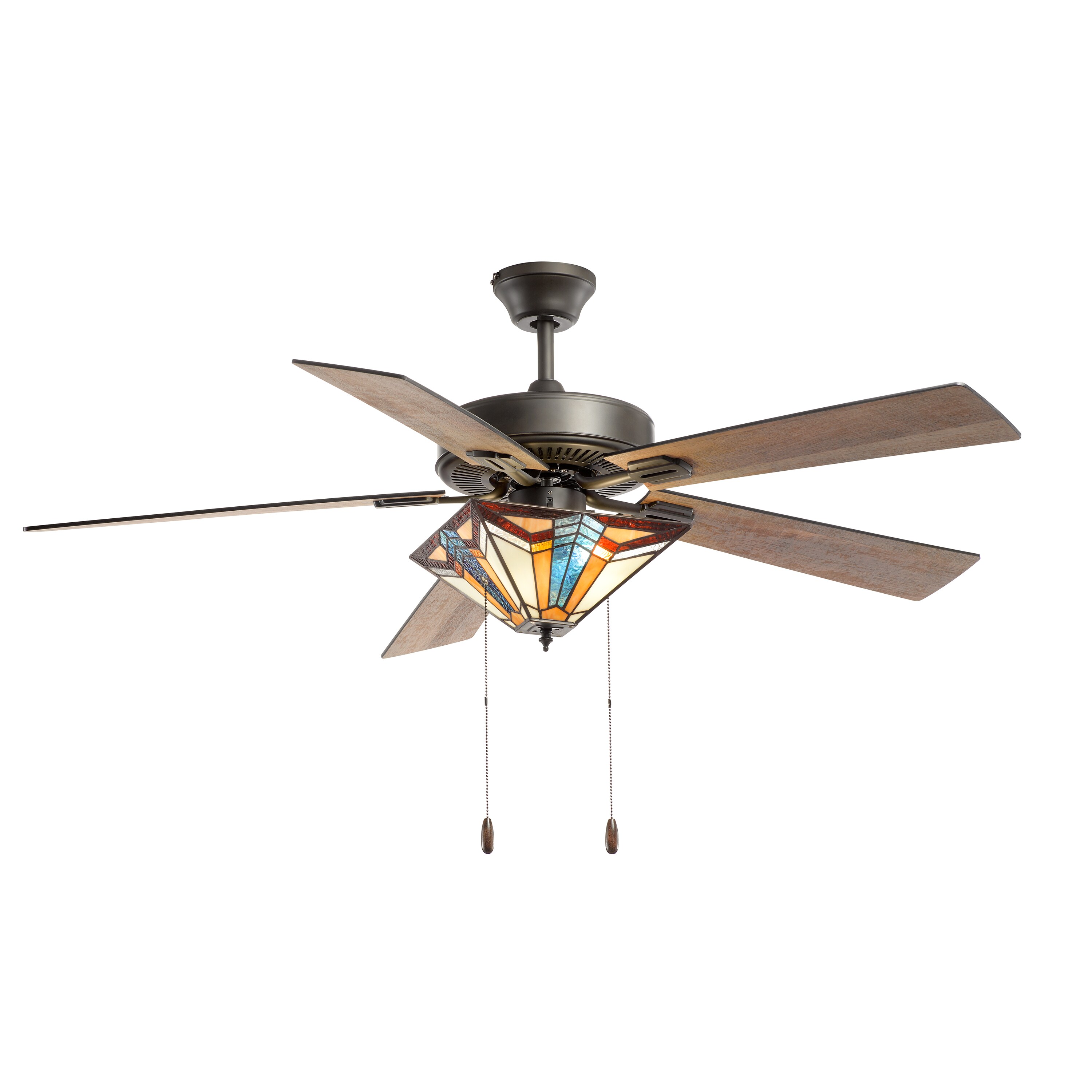 lowes stained glass ceiling fan