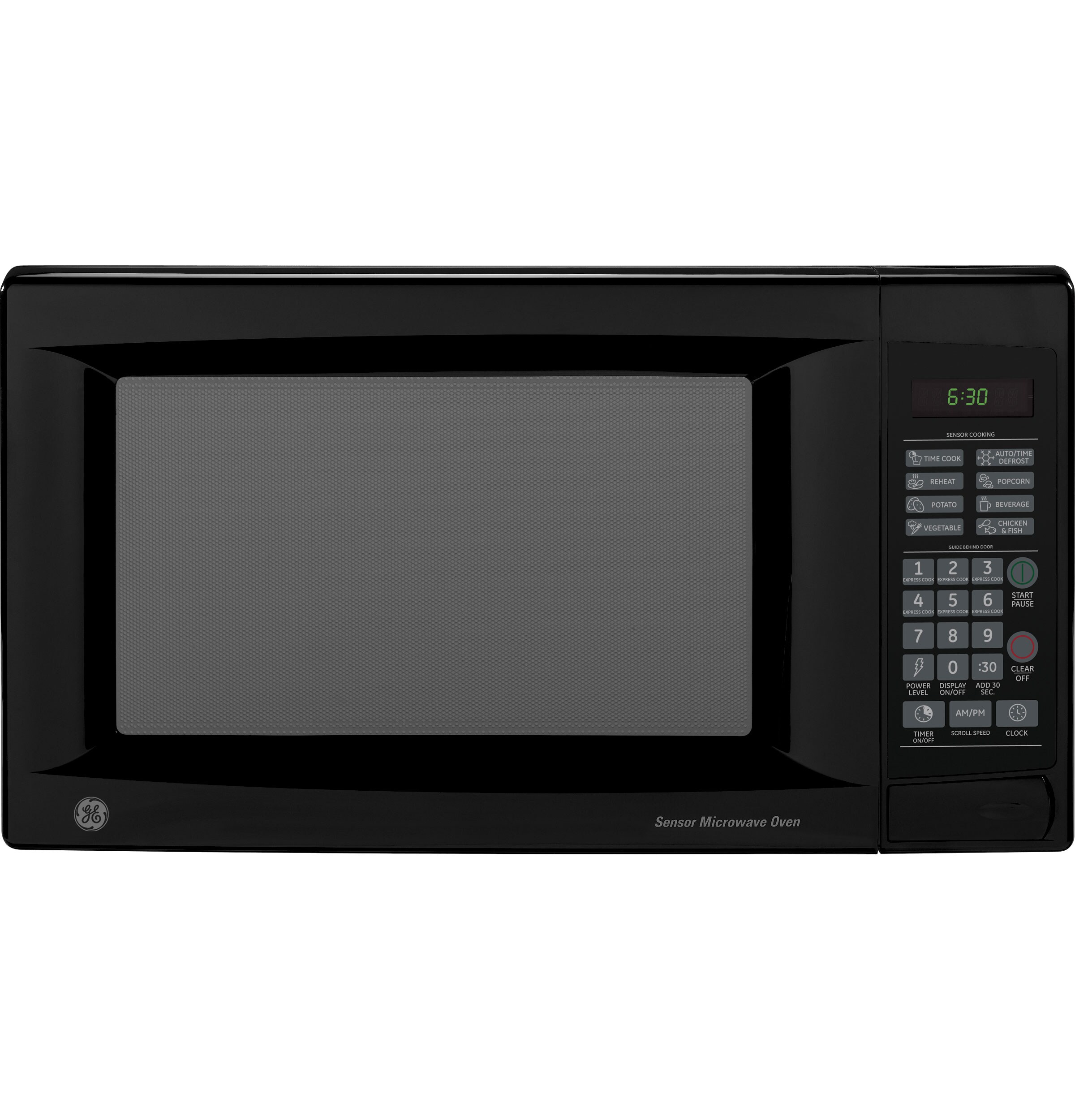 1100 Watts Countertop Microwave Oven with 10 Power Levels ft GE 1.4 cu 