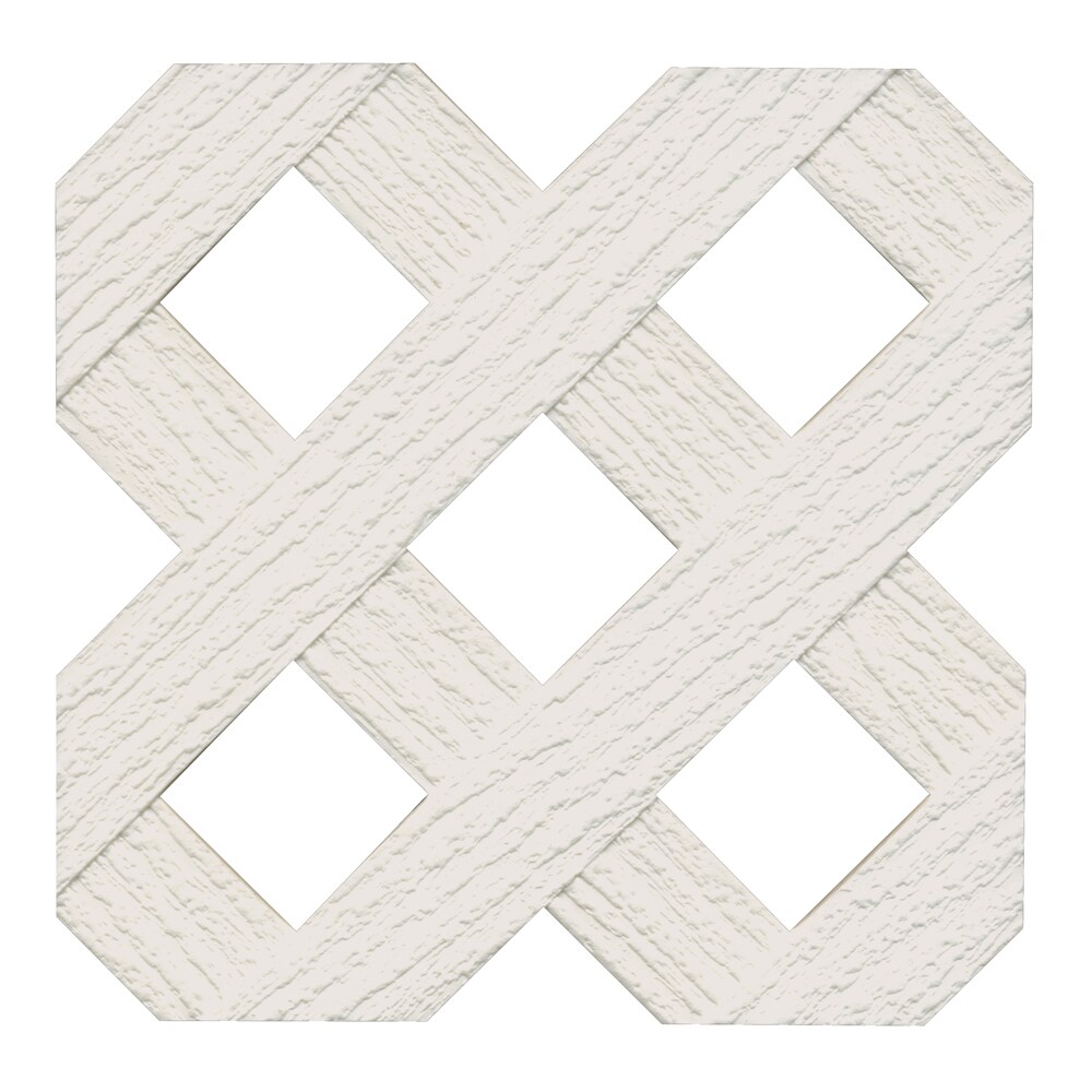 white lattice