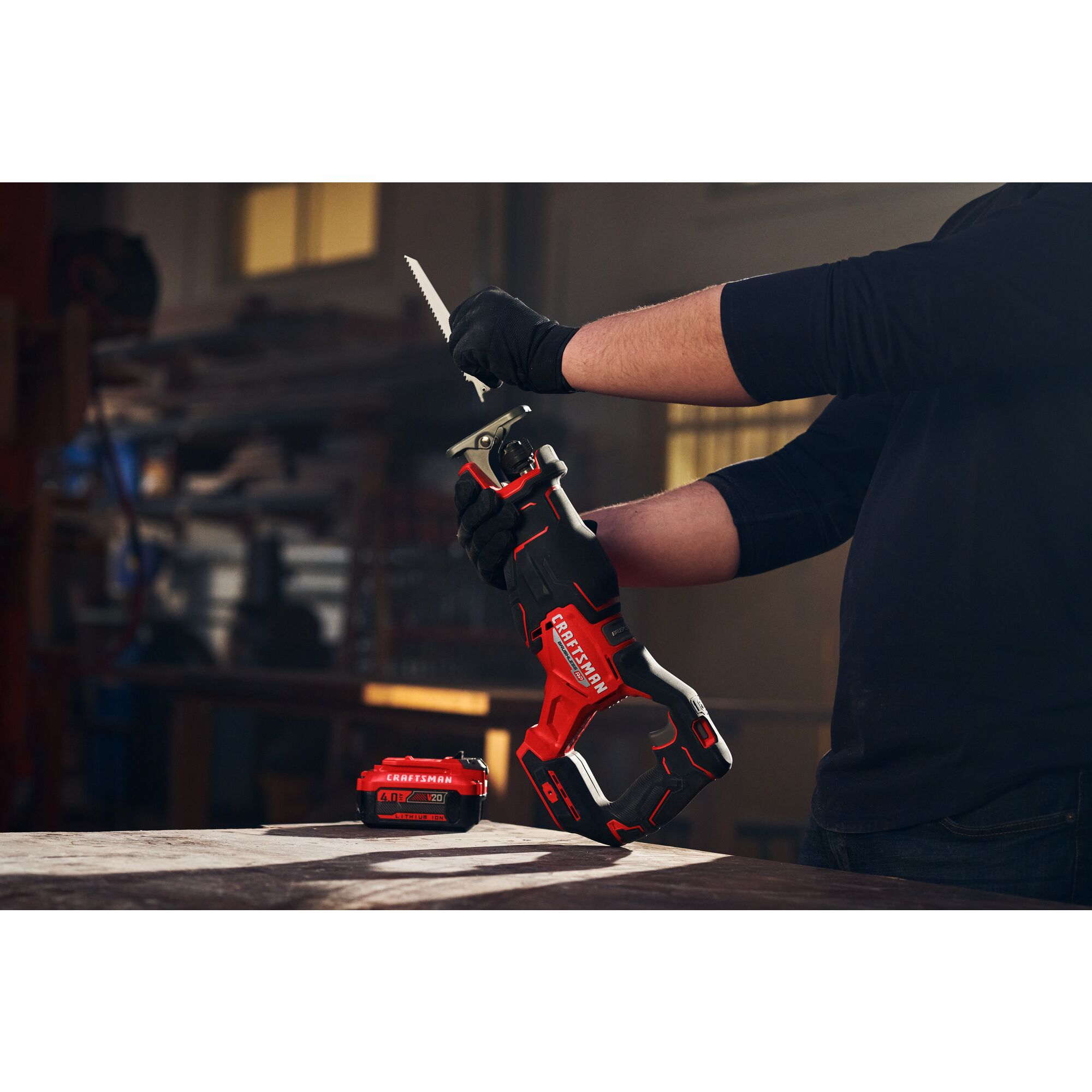 CRAFTSMAN V20 RP 20-volt Max Variable Speed Brushless Cordless ...