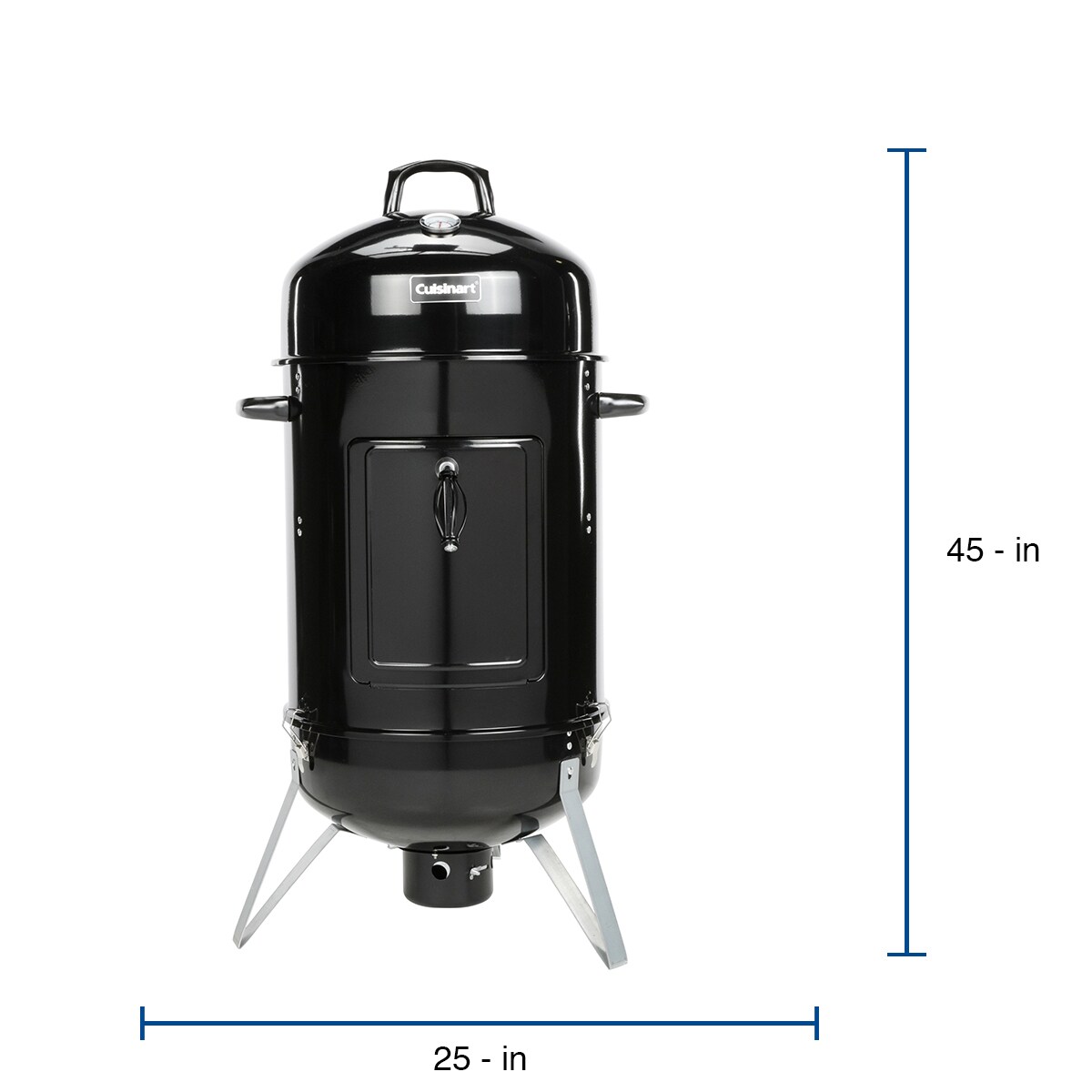 Photo 1 of Cuisinart 45-in H x 25-in W 510-sq in Charcoal Vertical Smoker