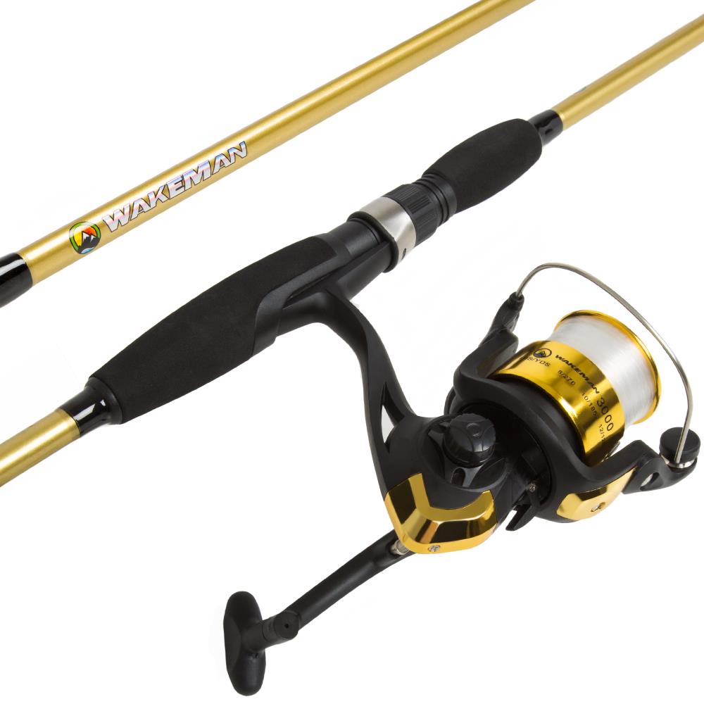 NEW Sportstar 6ft Spinning Fishing Rod & Reel Combo Trout Pike Perch 10-25g 