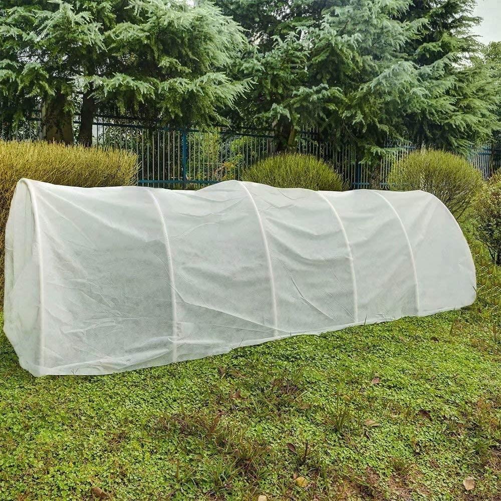 1.5 oz 7.9 x 7.9 Warm Worth Frost Blanket Navy Rectangle Plant Cover for Season Extension&Frost Protection 2Pack Agfabric Plant Cover Shrub Jacket