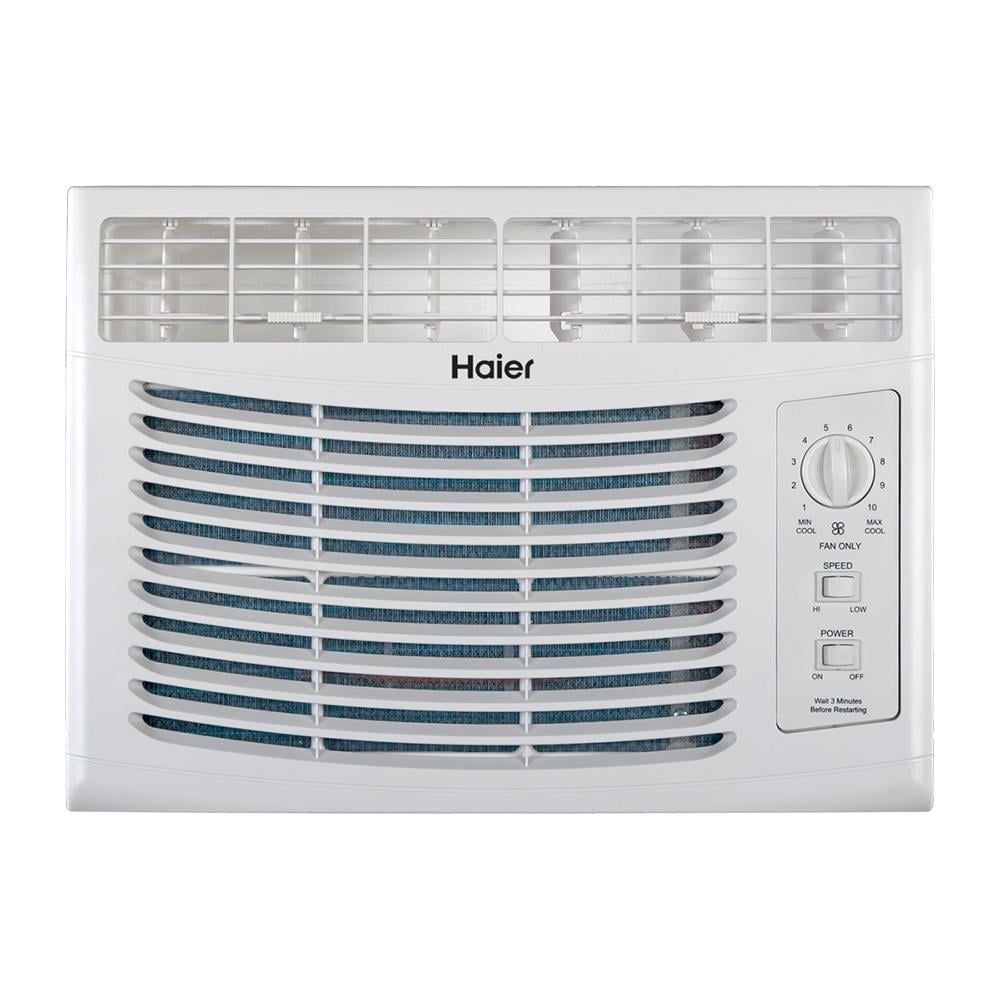 Haier 150-sq ft Window Air Conditioner (115-Volt; 5000-BTU) in the Window  Air Conditioners department at Lowes.com  Lowe's
