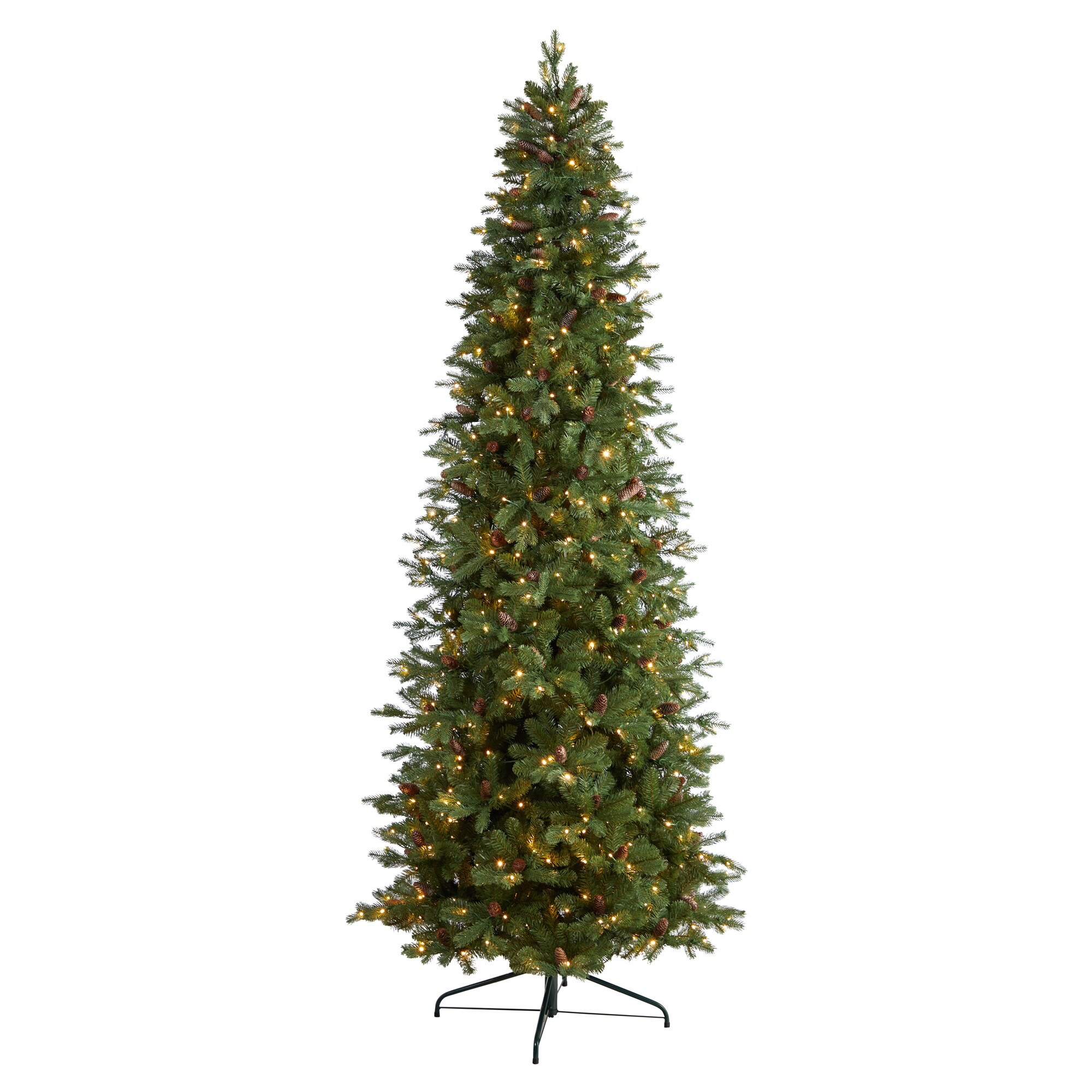 Outdoor Christmas Tree 10FT Artificial Xmas Decor Indoor W Stand Holiday Green 