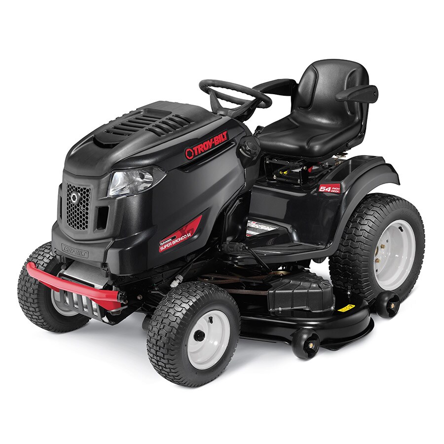 Troy Bilt Xp Super Bronco 54 25 Hp V Twin Hydrostatic 54 In Riding Lawn