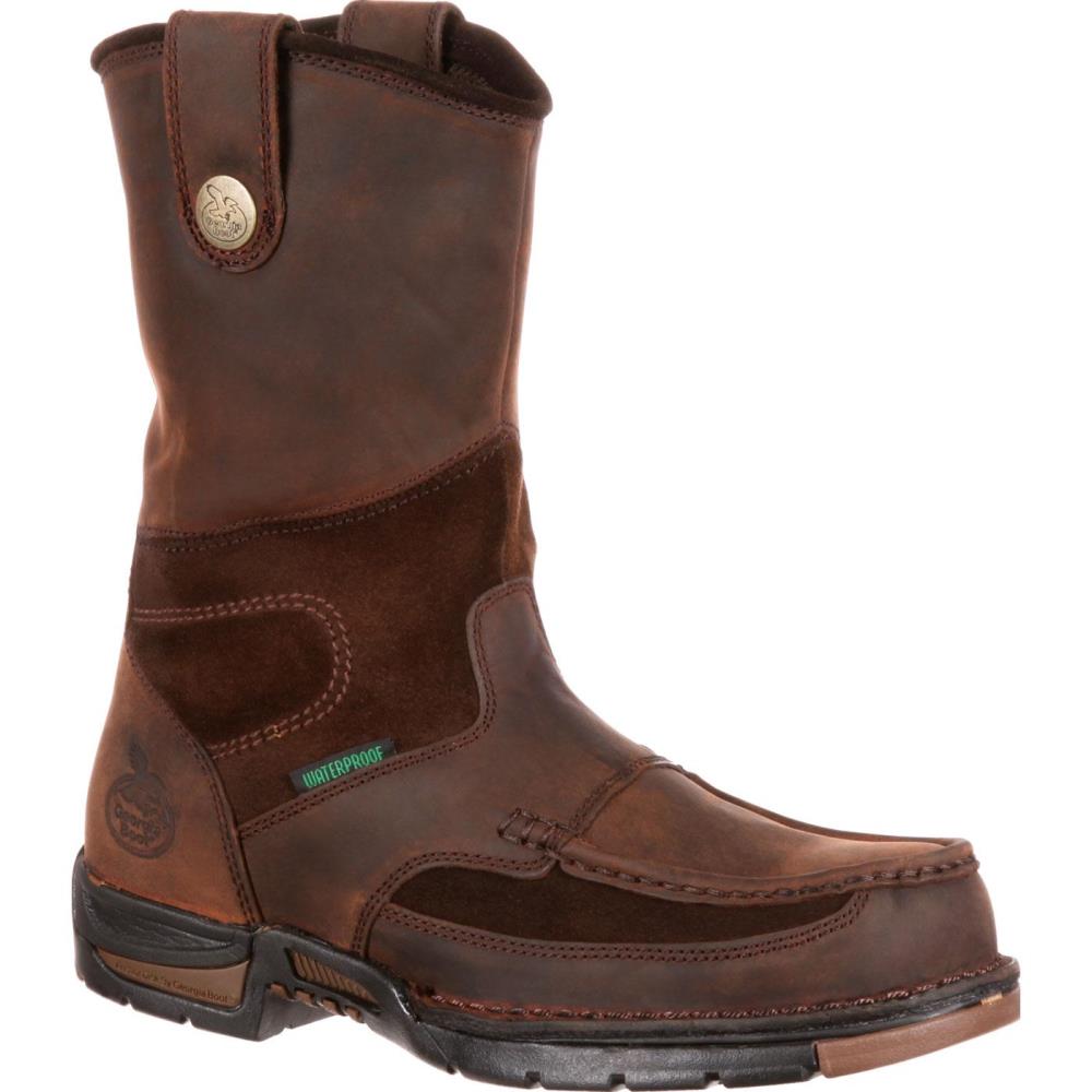 georgia boot men's wellington work boots