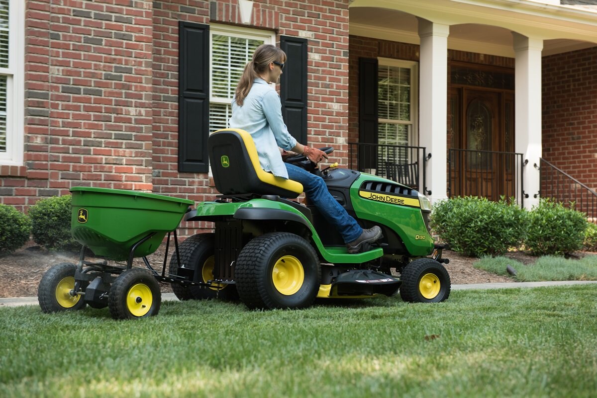 john deere d130 riding lawn mower