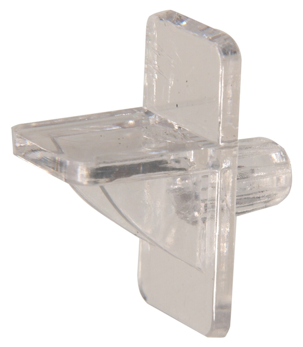 72 New Clear 1/4" Plastic Shelf Support clip 