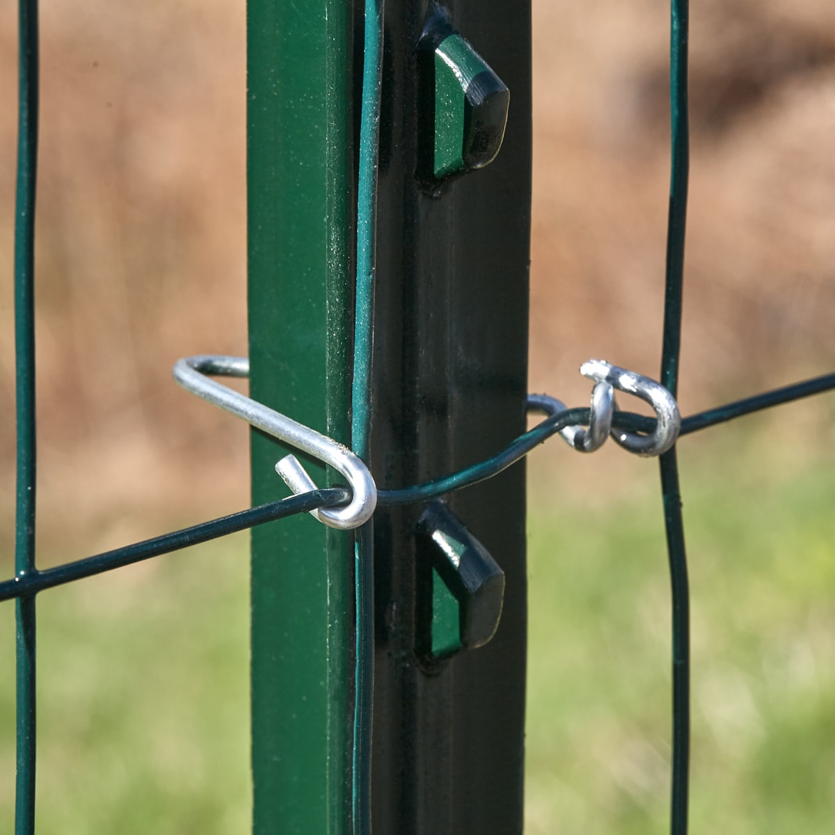 Galvanized T-Post Fence Clips 