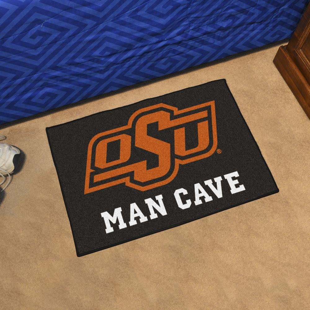 FANMATS NCAA Oklahoma State University Cowboys Vinyl Door Mat