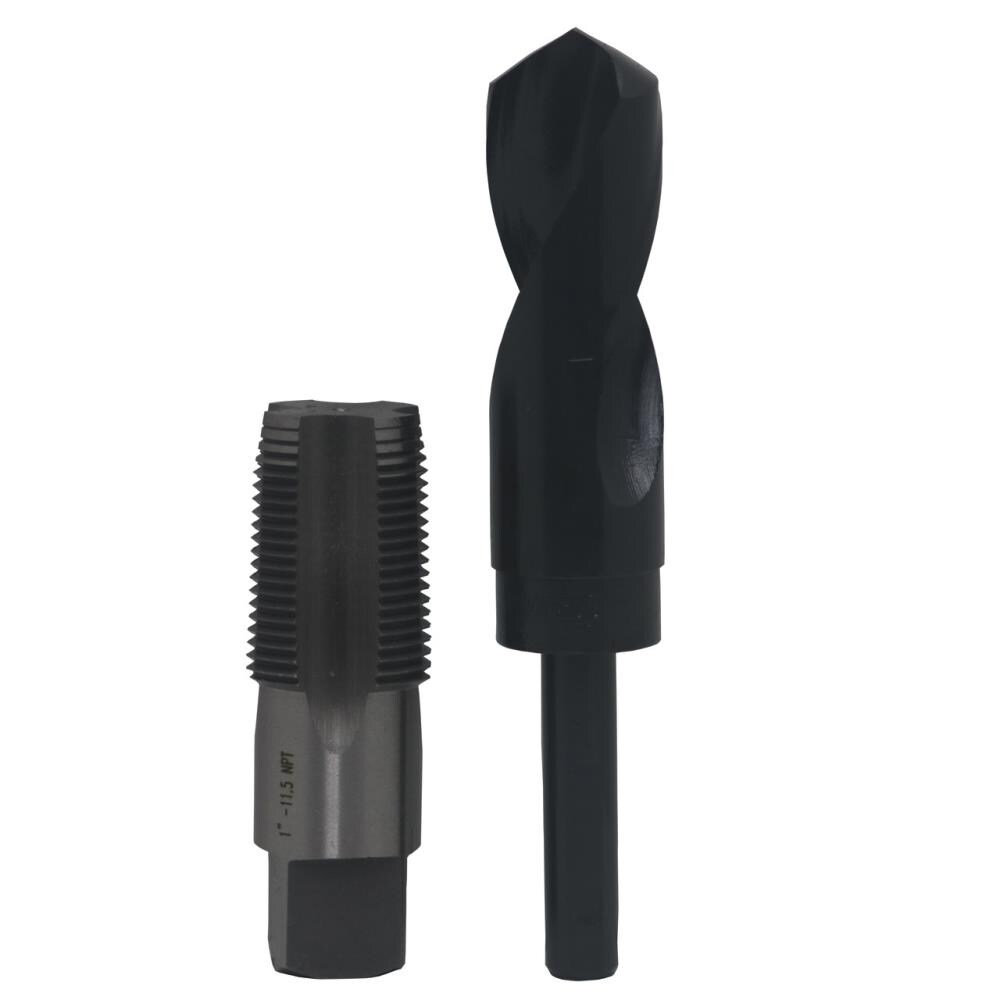 Details about   Drill America 1/8", 1/4", 3/8", 1/2" and POUCSNPT5 5 Piece NPT Pipe Tap Set 