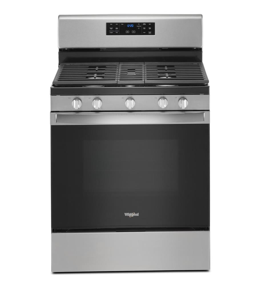 lowes whirlpool 5 burner gas range