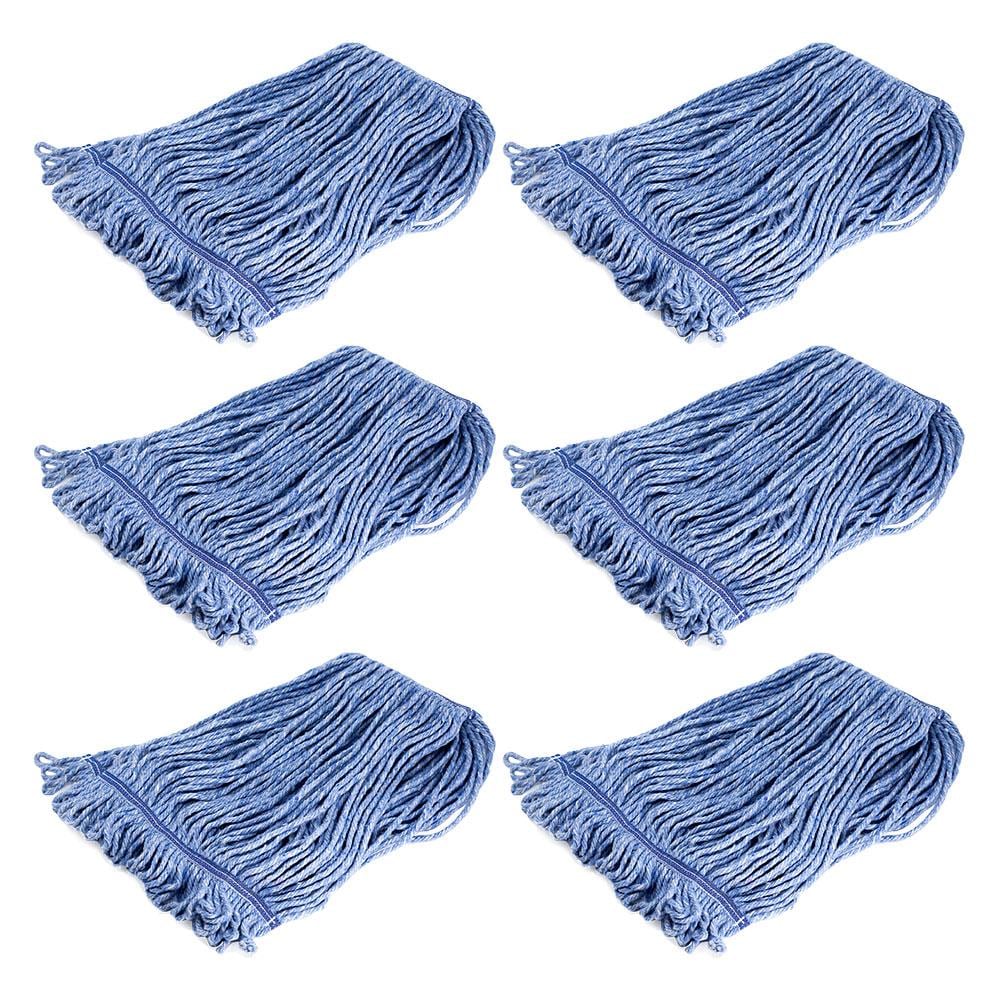 Bison Life Kleen Handler Blue Cleaning Mop Head Refill Details about   6 