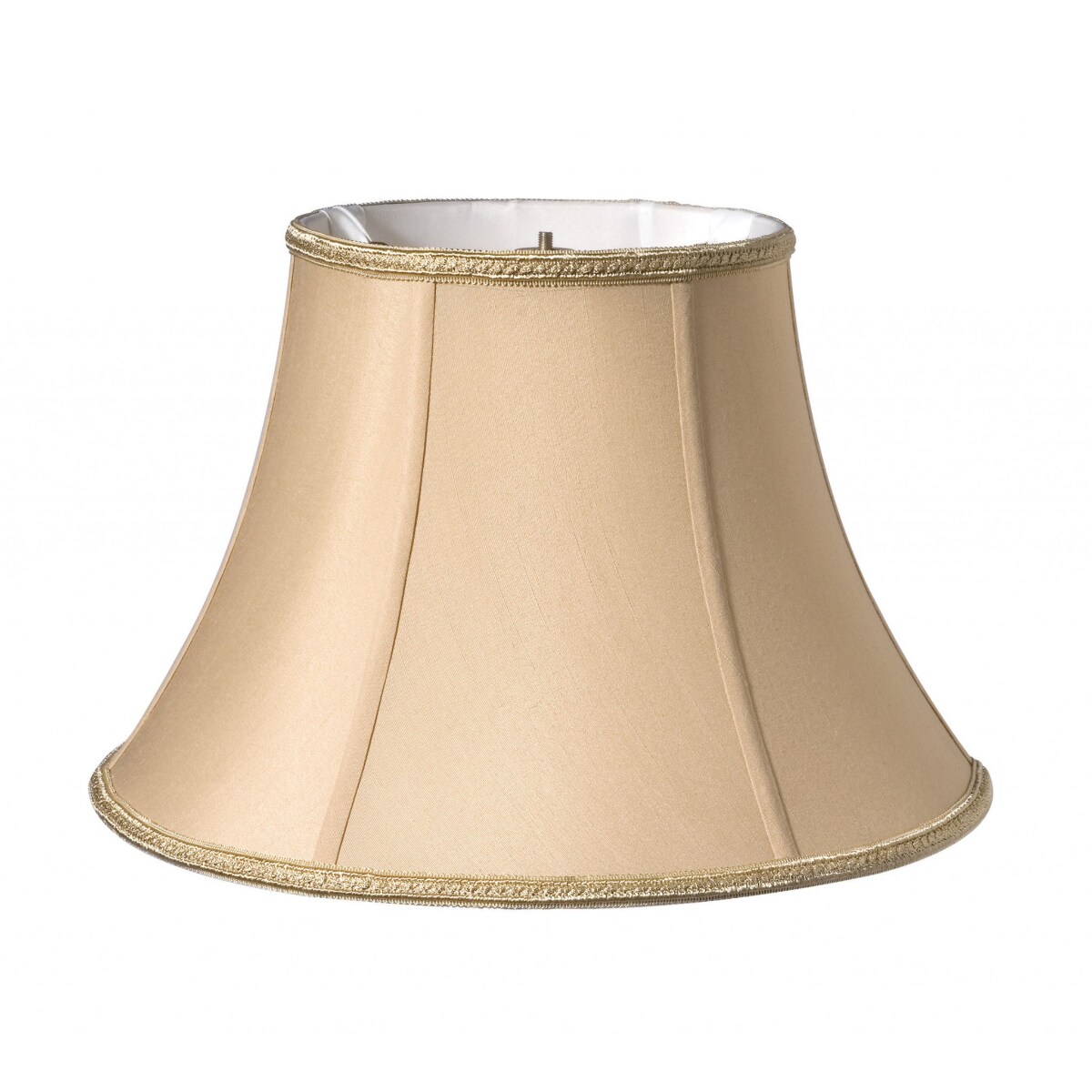 cream gold lampshade