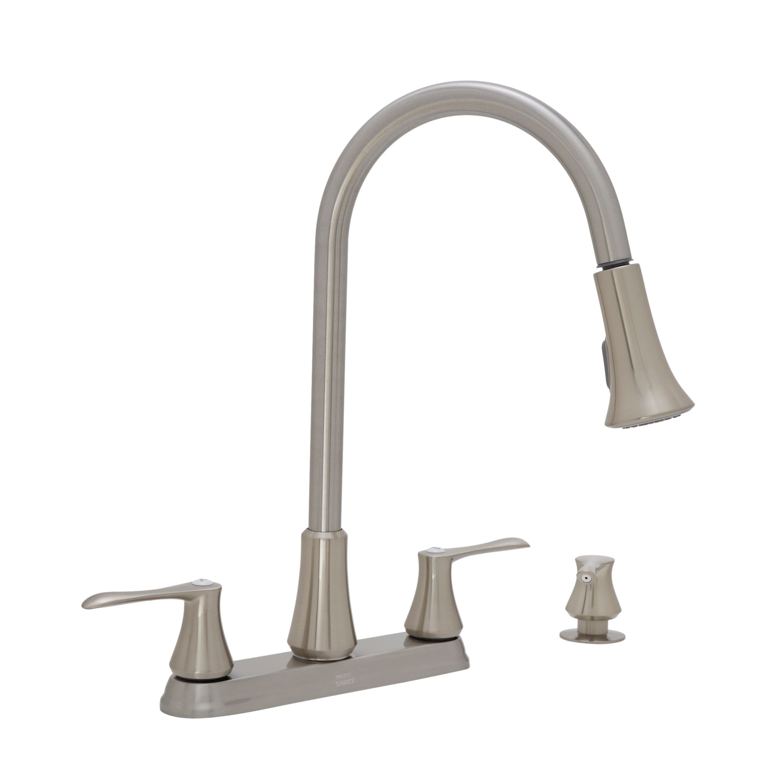 Delta Everly 2-Handle Standard Kitchen Faucet with Spray in Stainless 21741LF-SS 
