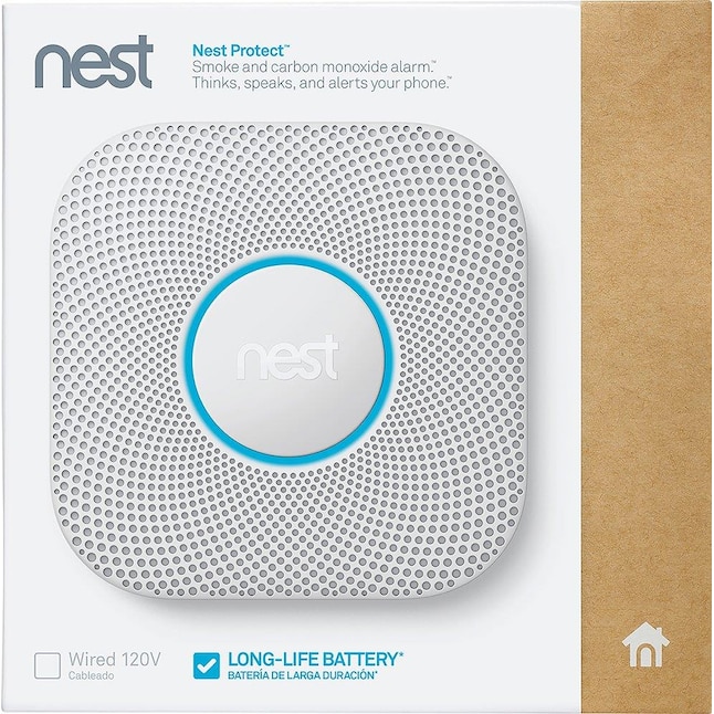 Warranty Bundle Google Nest Protect Gen 2 Smoke/Carbon Monoxide Alarm Battery