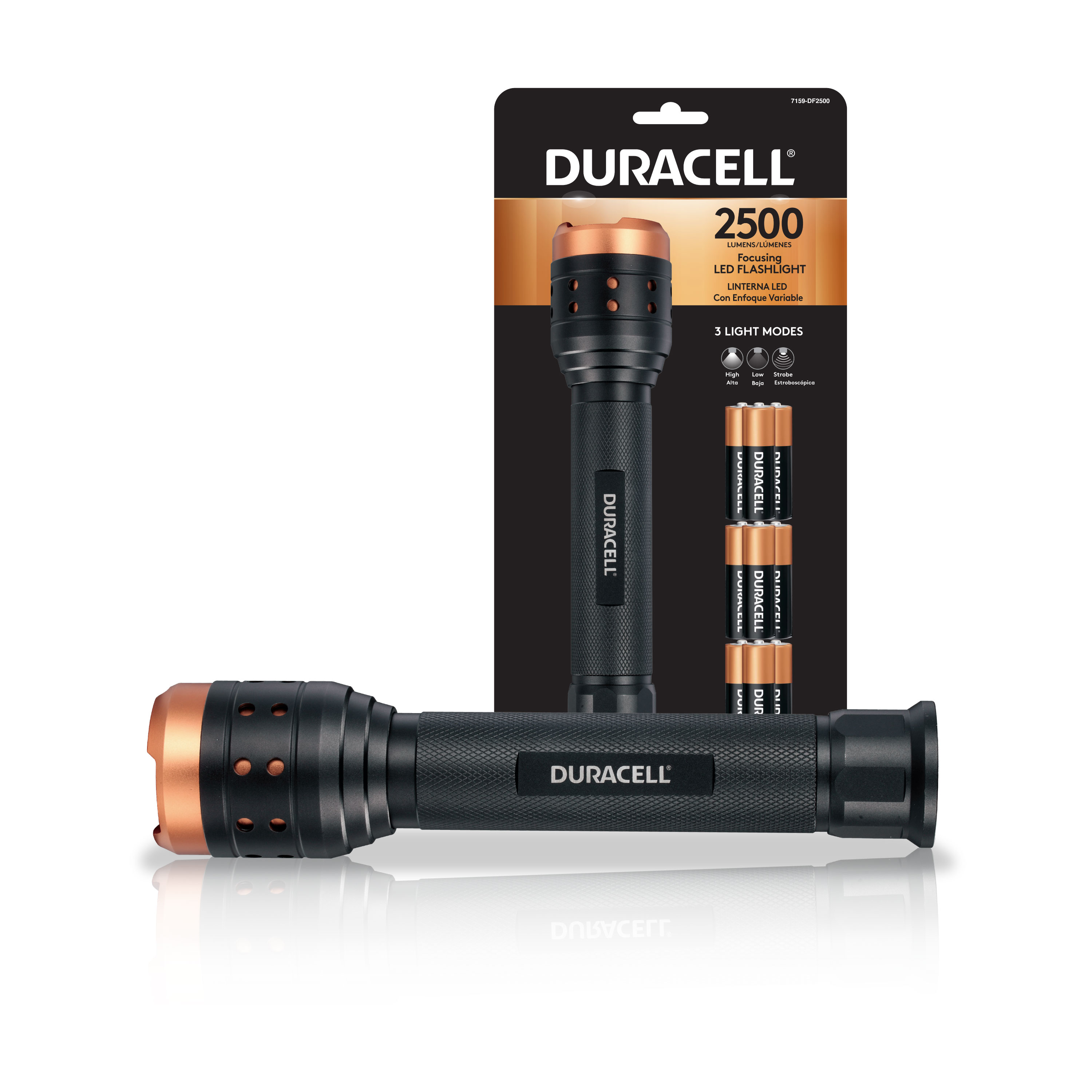 Duracell 3 PK LED 600 Lumens Water Resistant Adjustable Portable Work Lights for sale online 