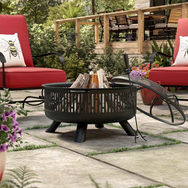 allen + roth Wood-Burning Fire Pits #OFW604R - 5