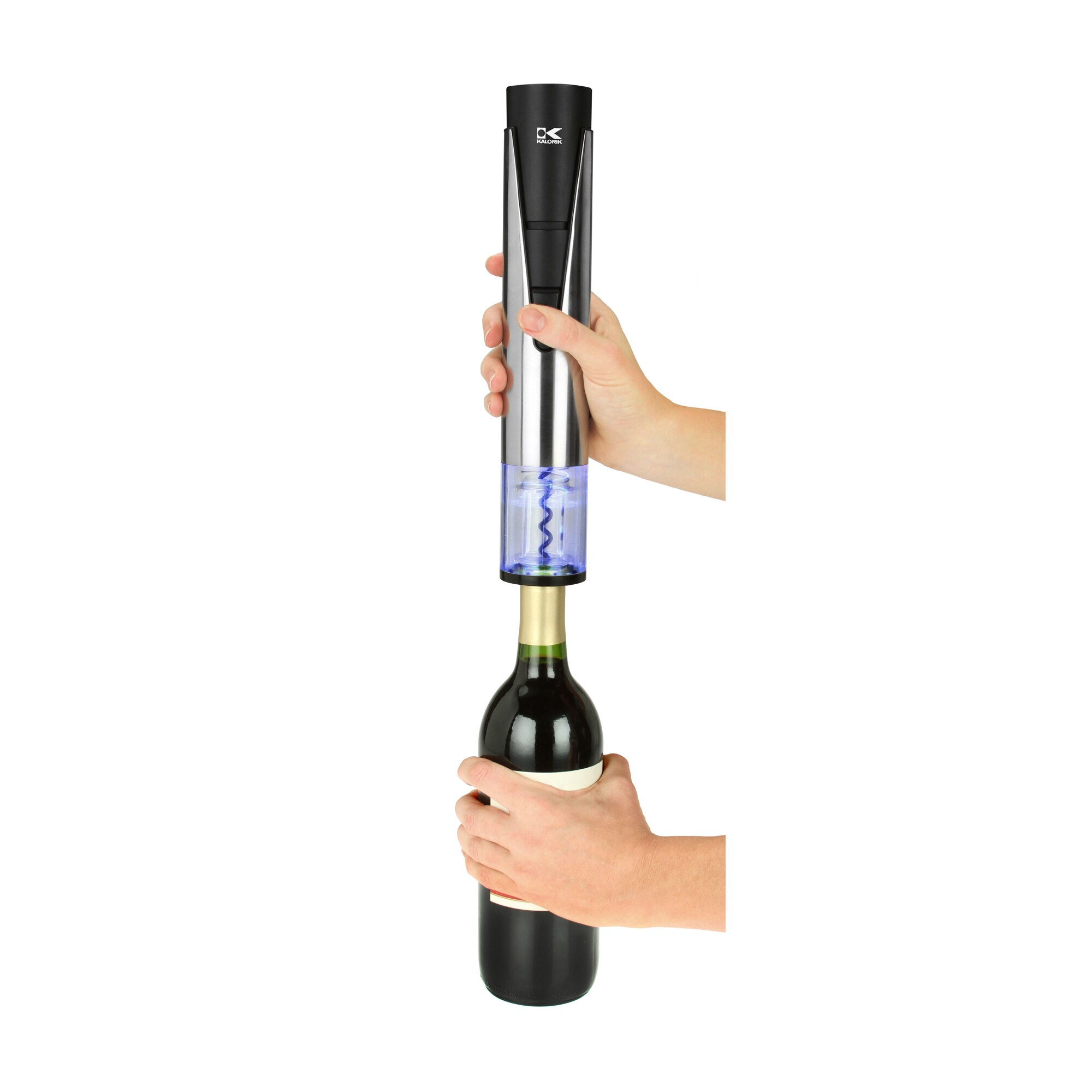 Kalorik Stainless Steel Electric Wine Bottle Opener