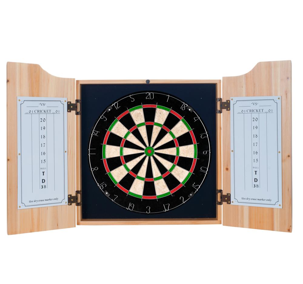 DADS DARTS AND SPARES CASE WITH MAGNETIC LID & INSET ACRYLIC DARTBOARD 