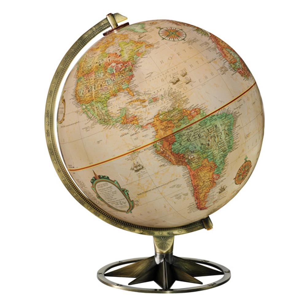 Details about   Wanderlust 12 Inch Desktop World Globe By Replogle Globes 