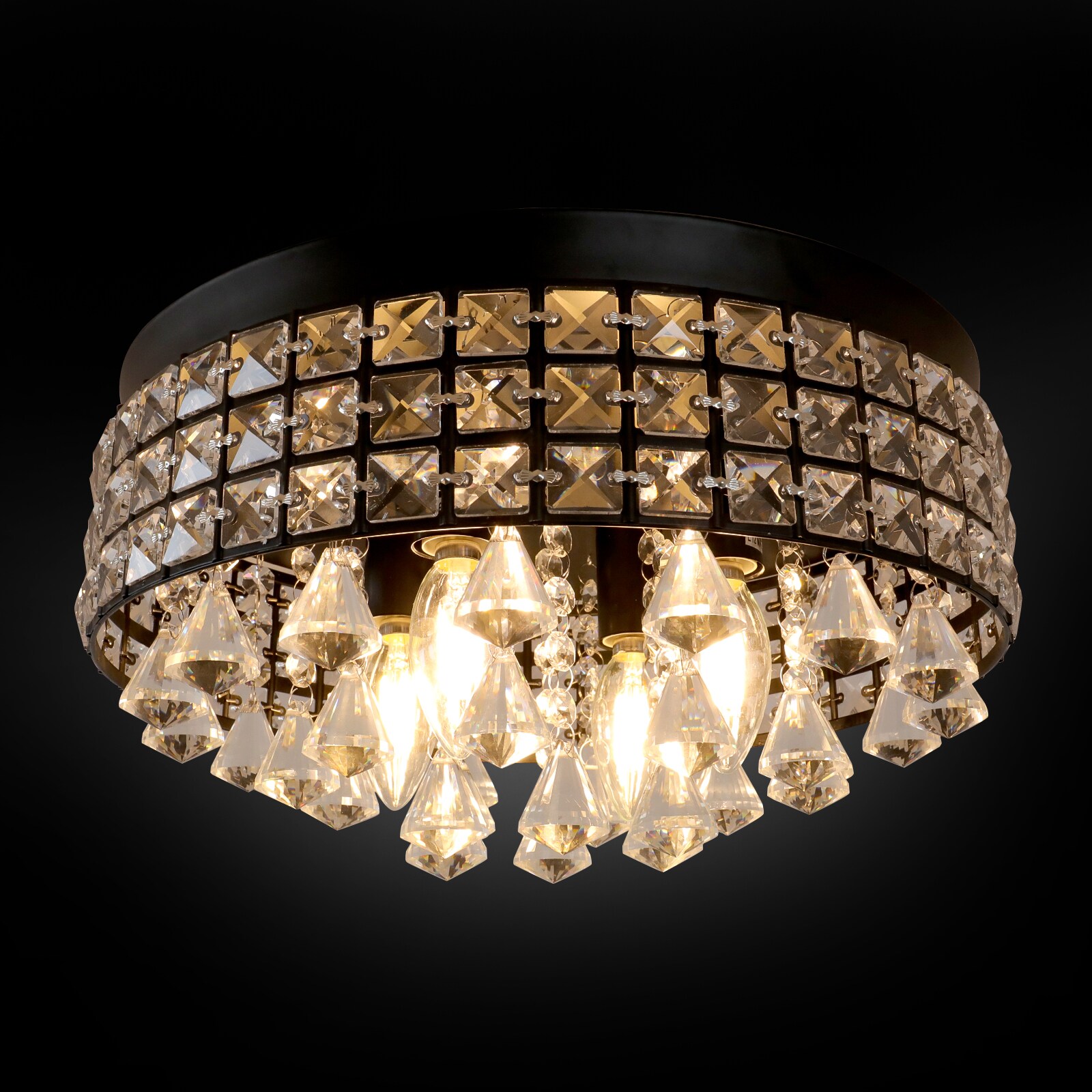 decor therapy collins flush mount ceiling light