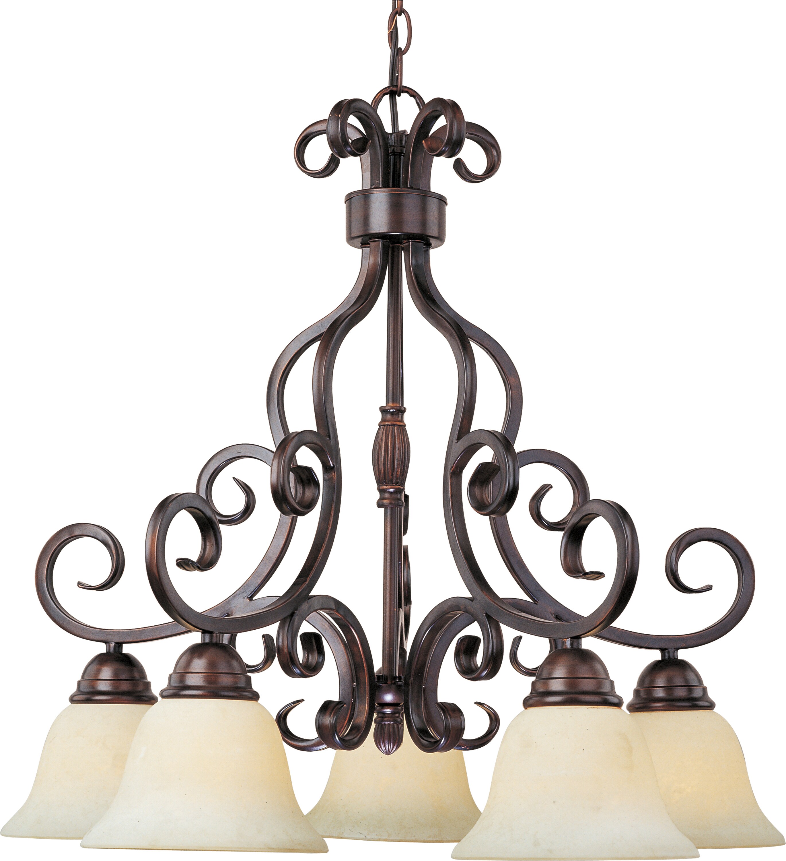 maxim 5 light chandelier