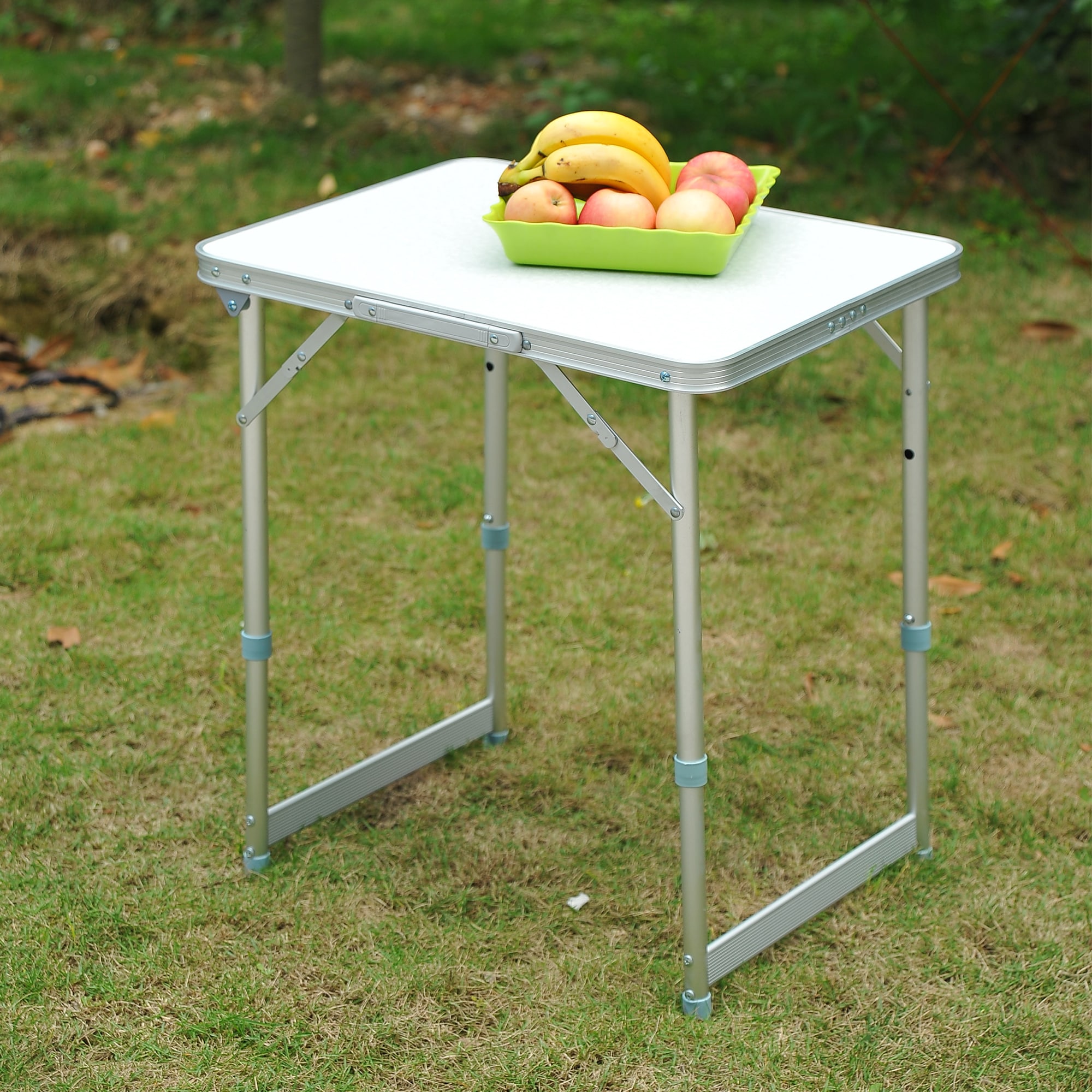 2FT Folding Portable Camping Picnic BBQ Lightweight Small Dining Table Plastic