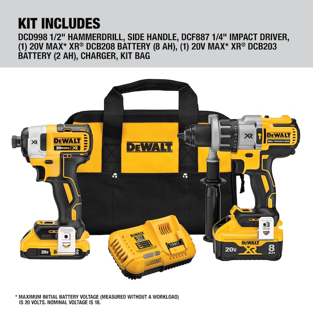 DEWALT Power Tool Combo Kits #DCK299D1W1 - 4