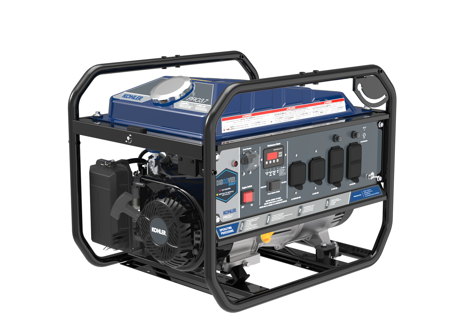 KOHLER 3000 Watt Gasoline Portable Generator In The Portable Generators 