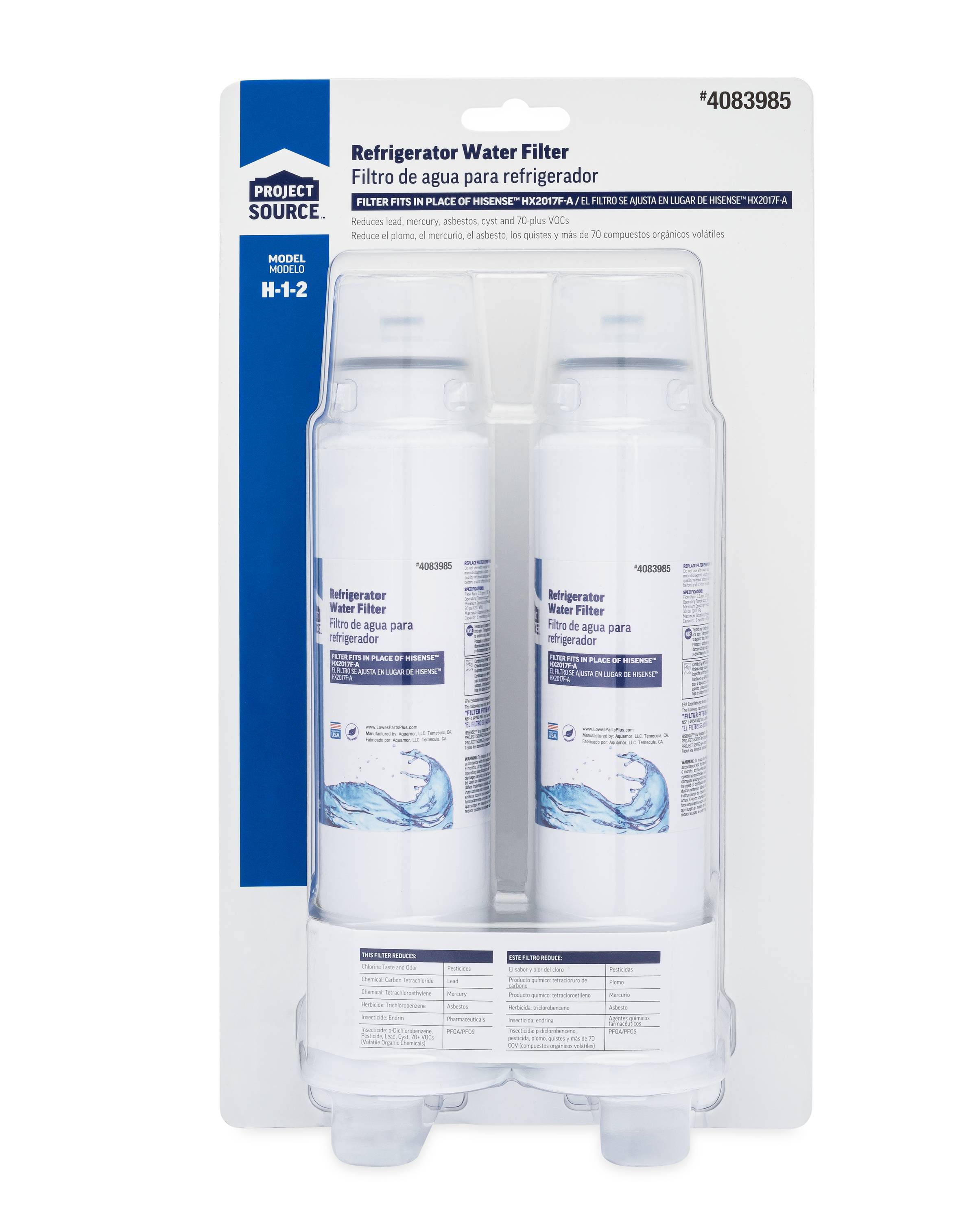 Details about   PURE H20 WATER FILTER REFRIGERATOR PH21220 NEW FACTORY SEALED INSIDE QTY AVAIL 