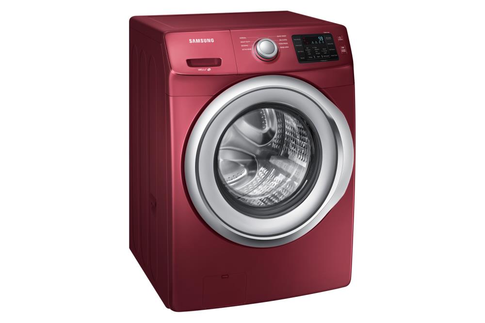 Samsung 45 Cu Ft High Efficiency Stackable Front Load Washer Merlot