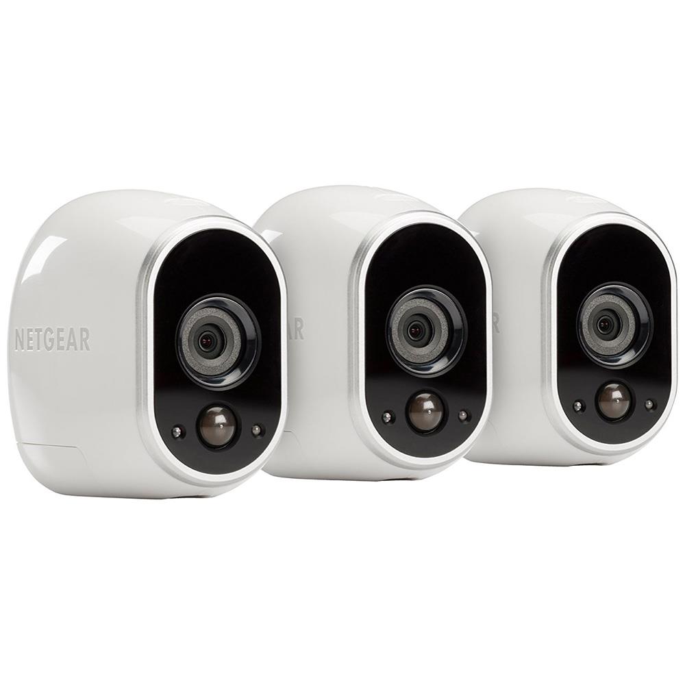 Arlo VMS3630B-100NAS Wireless Home Security 6 Camera System WHITE 