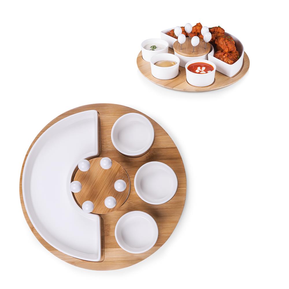 Picnic Time Appetizer Serving Tray Set in the Serveware department at  Lowes.com