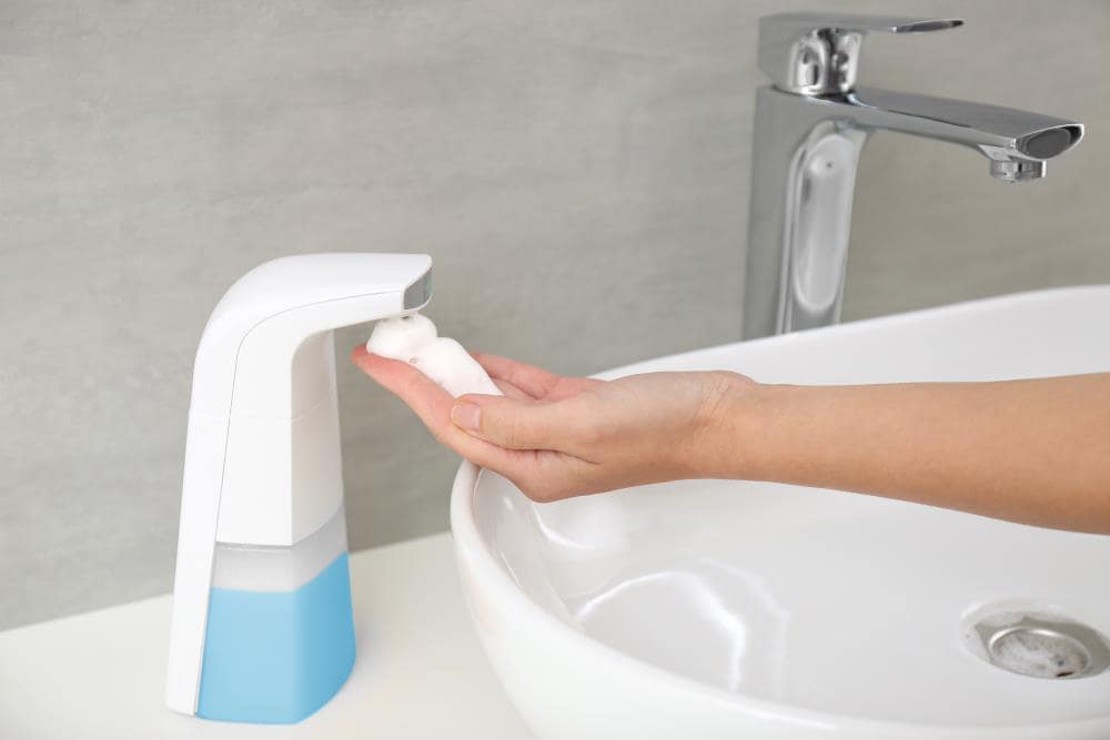 Flato Prime Bathroom 5 Piece Accessories Set with Waste Bin Dispenser Soap Dish 