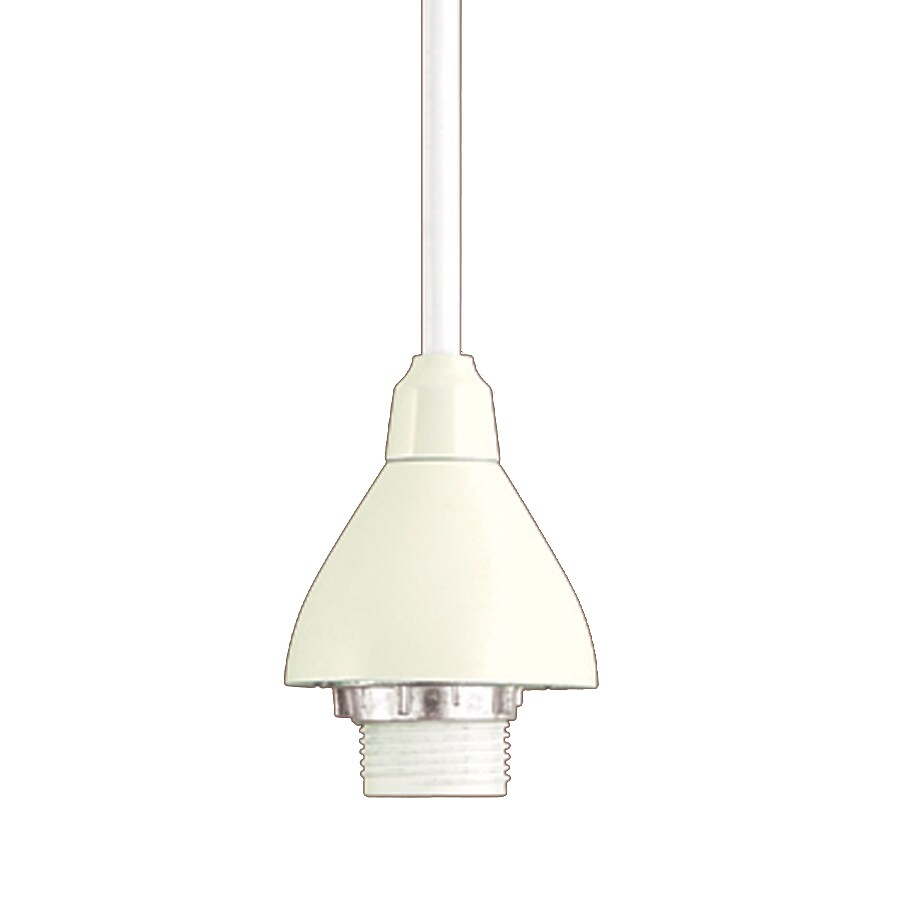 Item# 0650169 matte white Project Source Track Pendant Fitter 