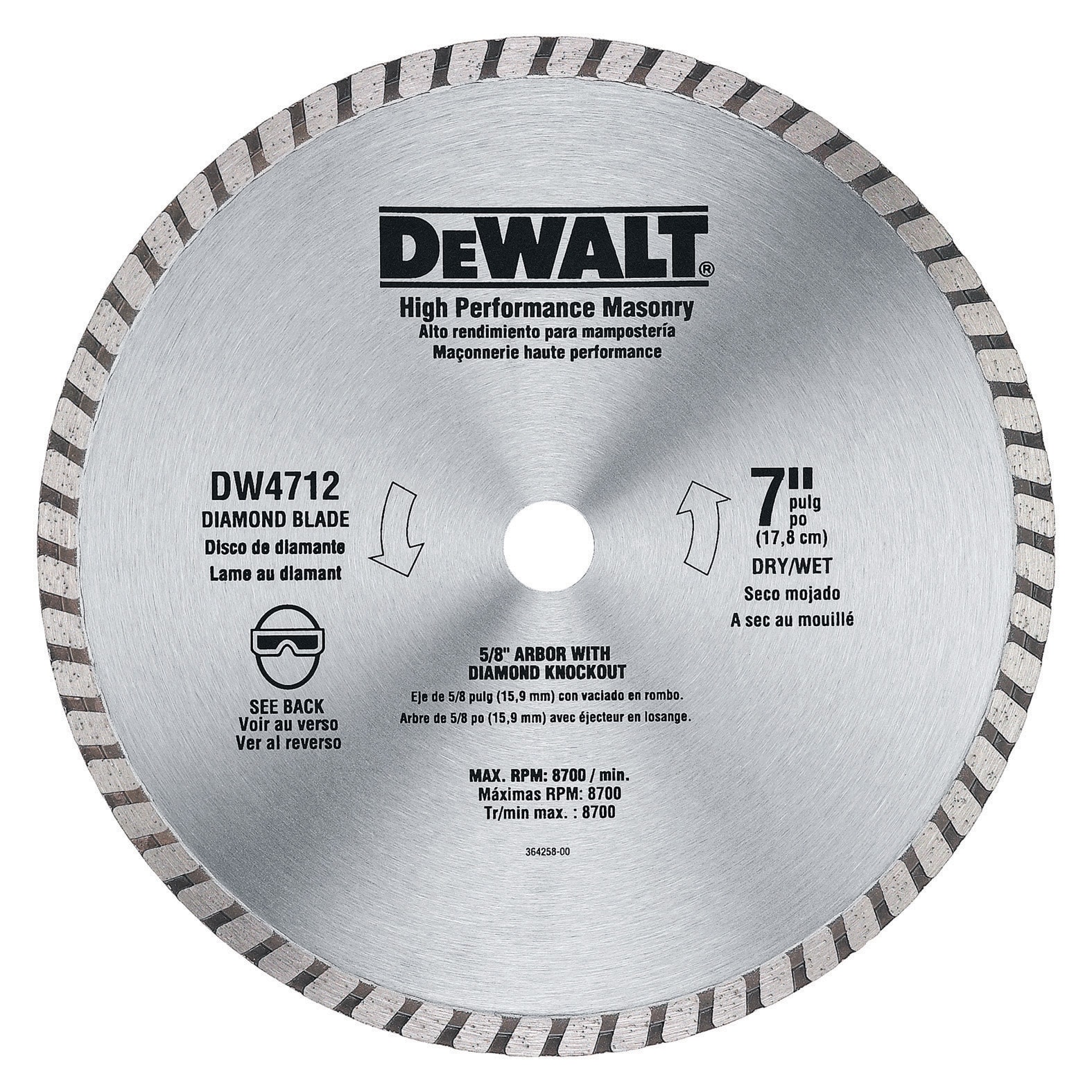 DEWALT Diamond 7-in Grinding Wheel