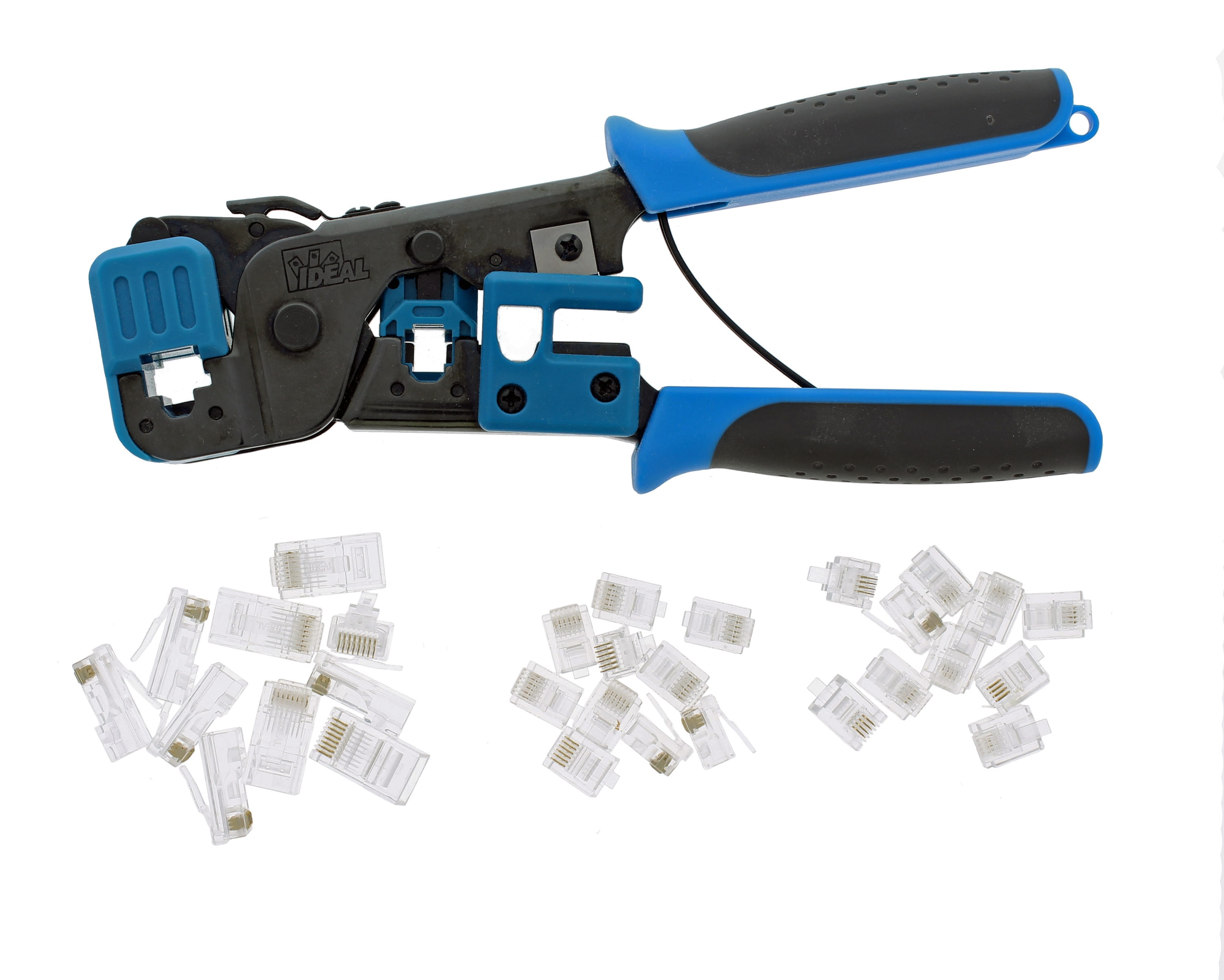 RJ45 RJ11 Cat6 Cat5 Punch Down Network Cable Wire Stripper Cutter Plier BC 