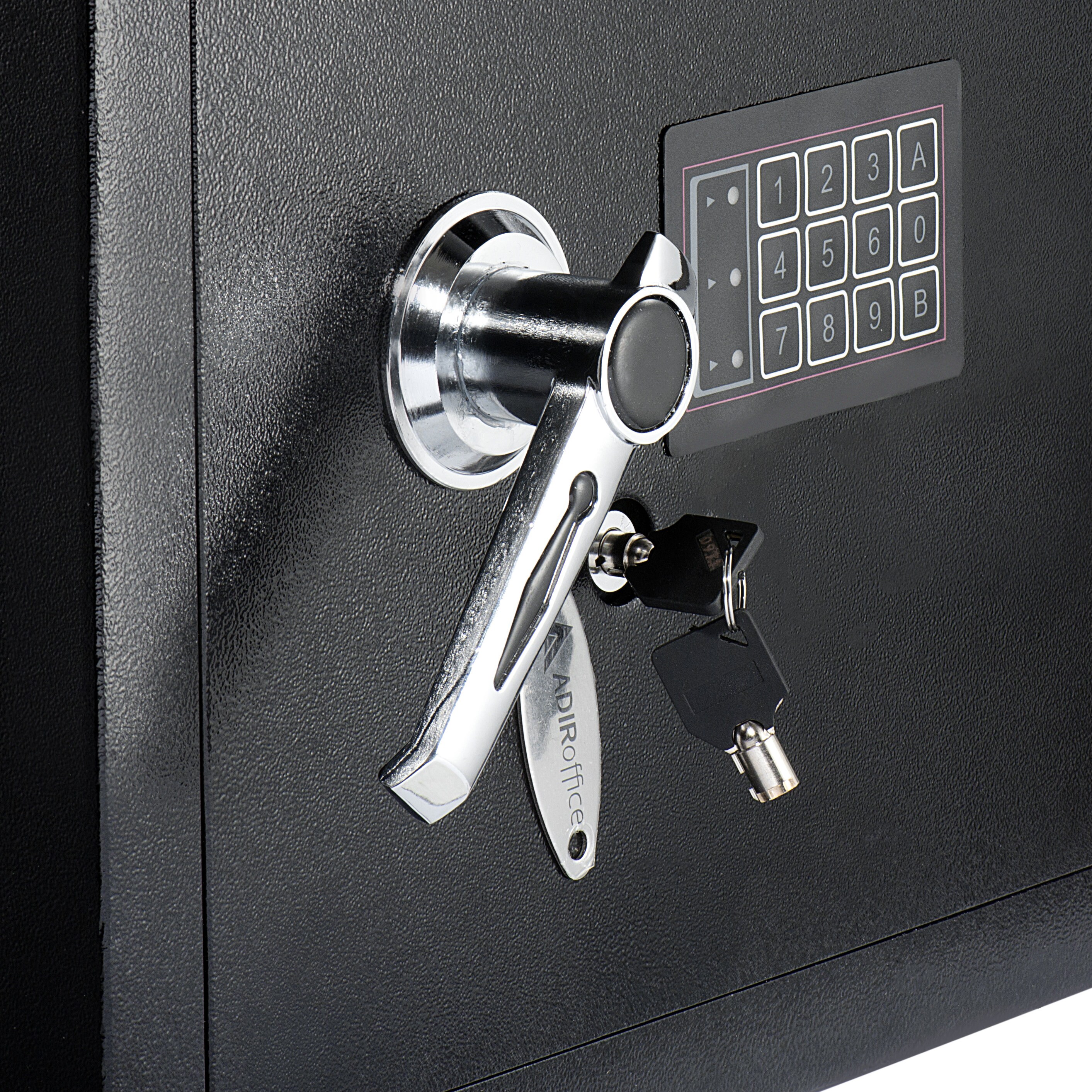 Details about   AdirOffice Steel Mountable Digital Security Keypad Depository Safe 