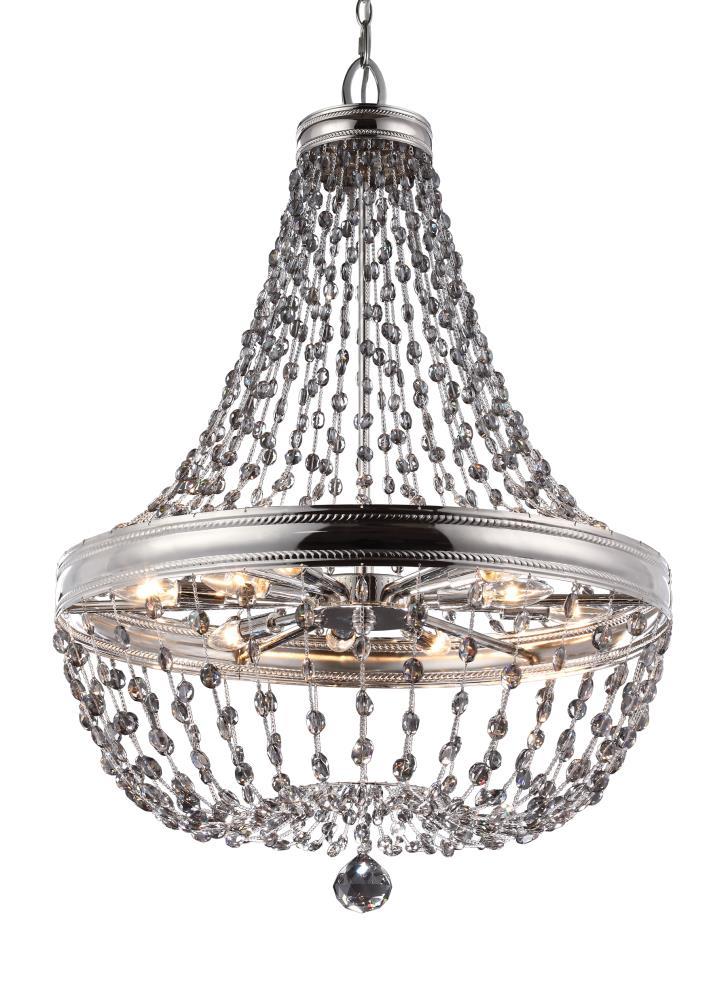 feiss crystal chandelier