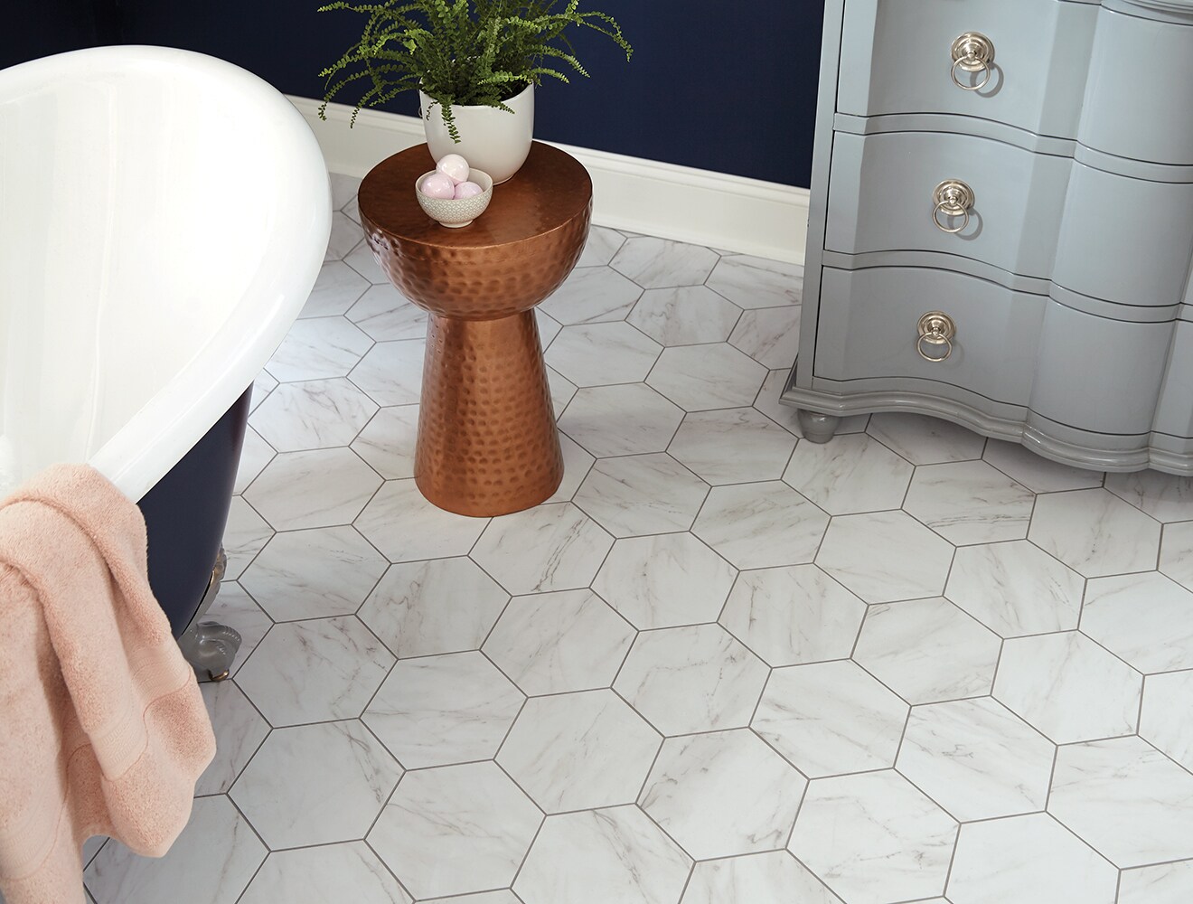 how to install peel and stick tile lowes