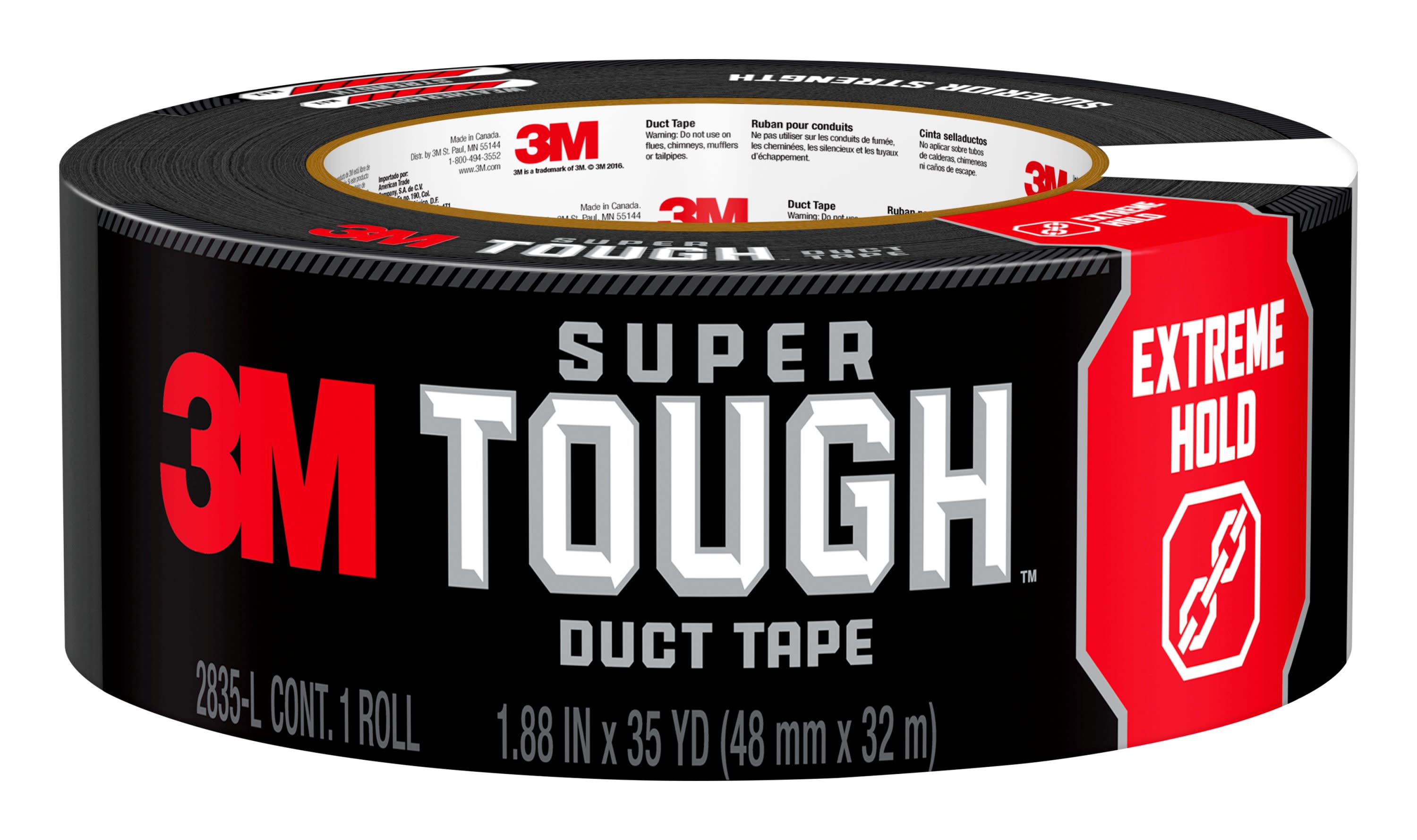 1.88 x 35 yd IPG Extreme Weather Duct Tape Silver, Single Roll