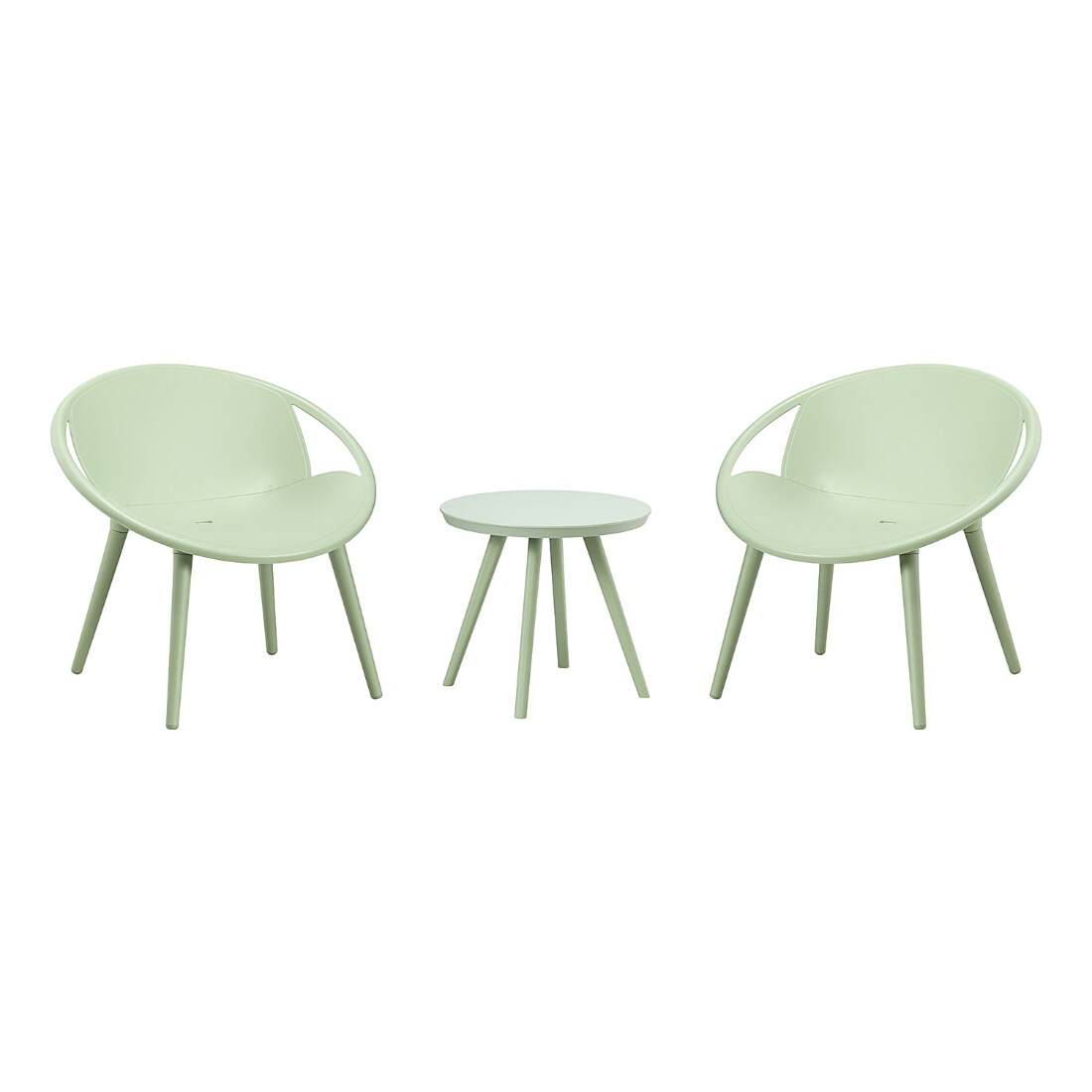 green plastic garden furniture sets