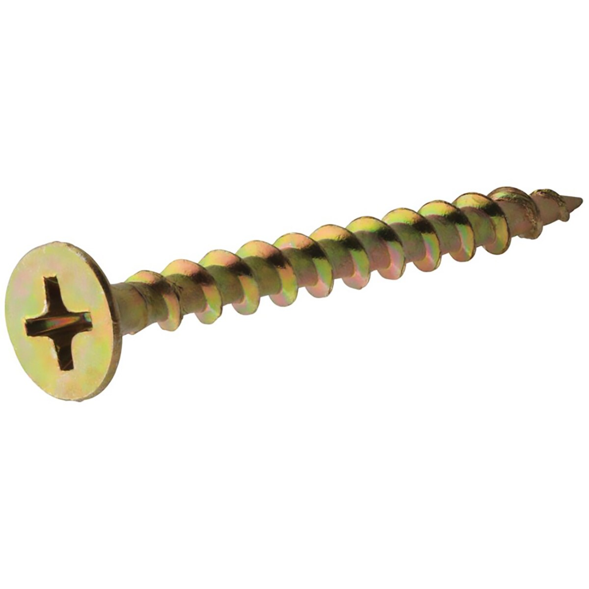 8 X 2 1/2 Inch  Pack Of 24 Pozi Twinthread Wood Screws Countersunk Zp No 