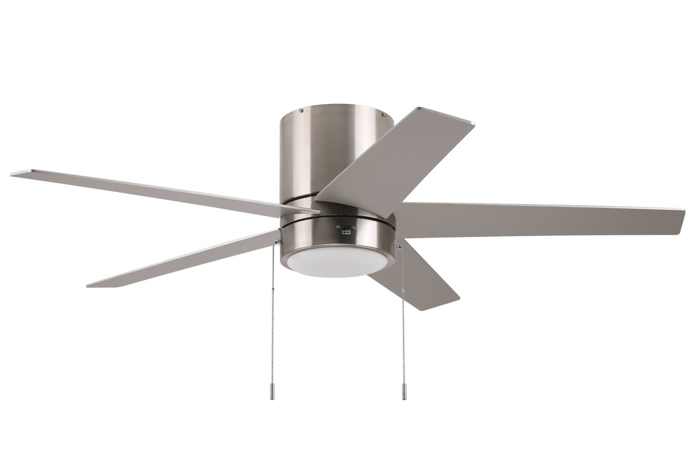 52" Contemporary Ceiling Fan with LED Panel Light