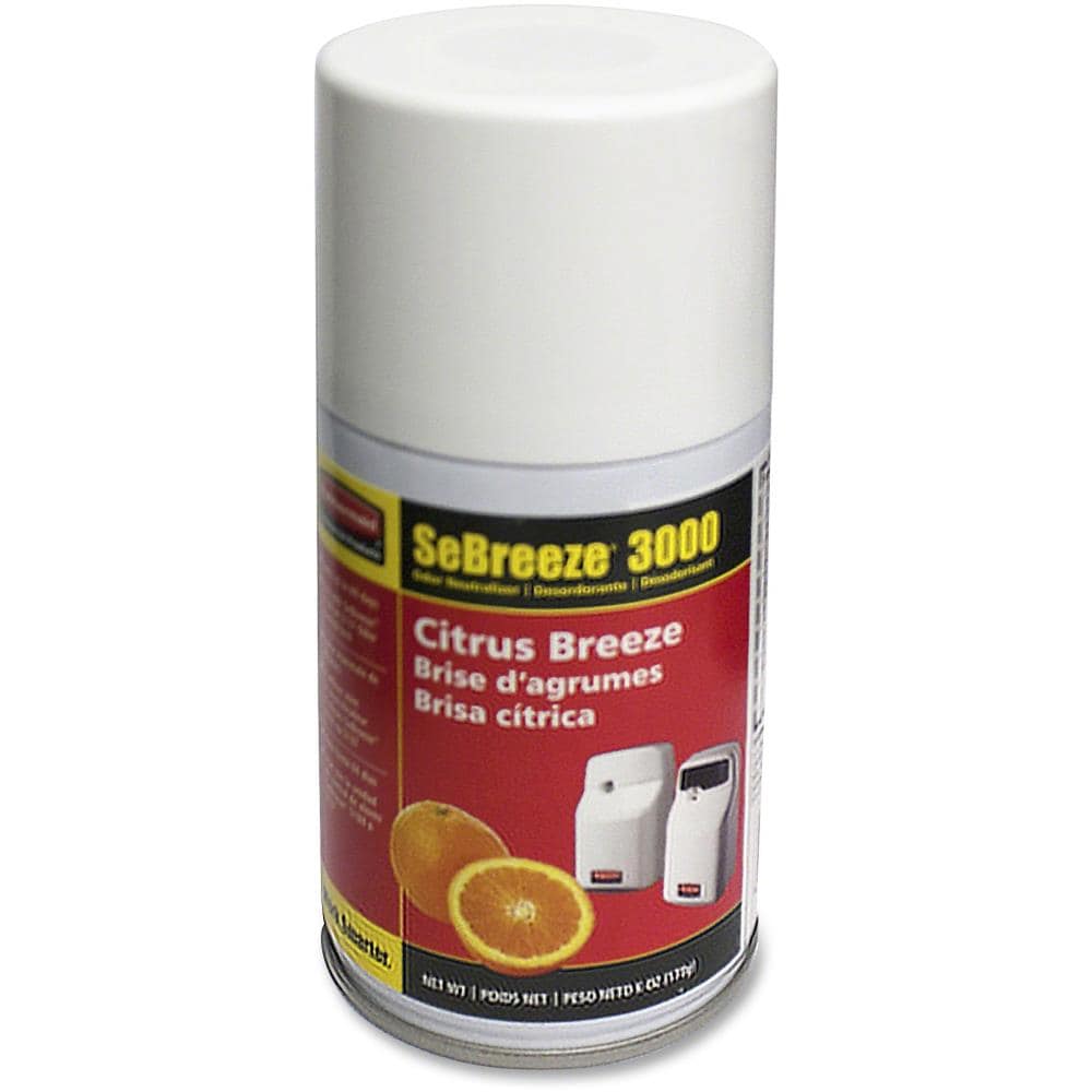 Citrus Breeze FG5139 Rubbermaid Commercial SeBreeze Odor-Absorbing Gel Refill