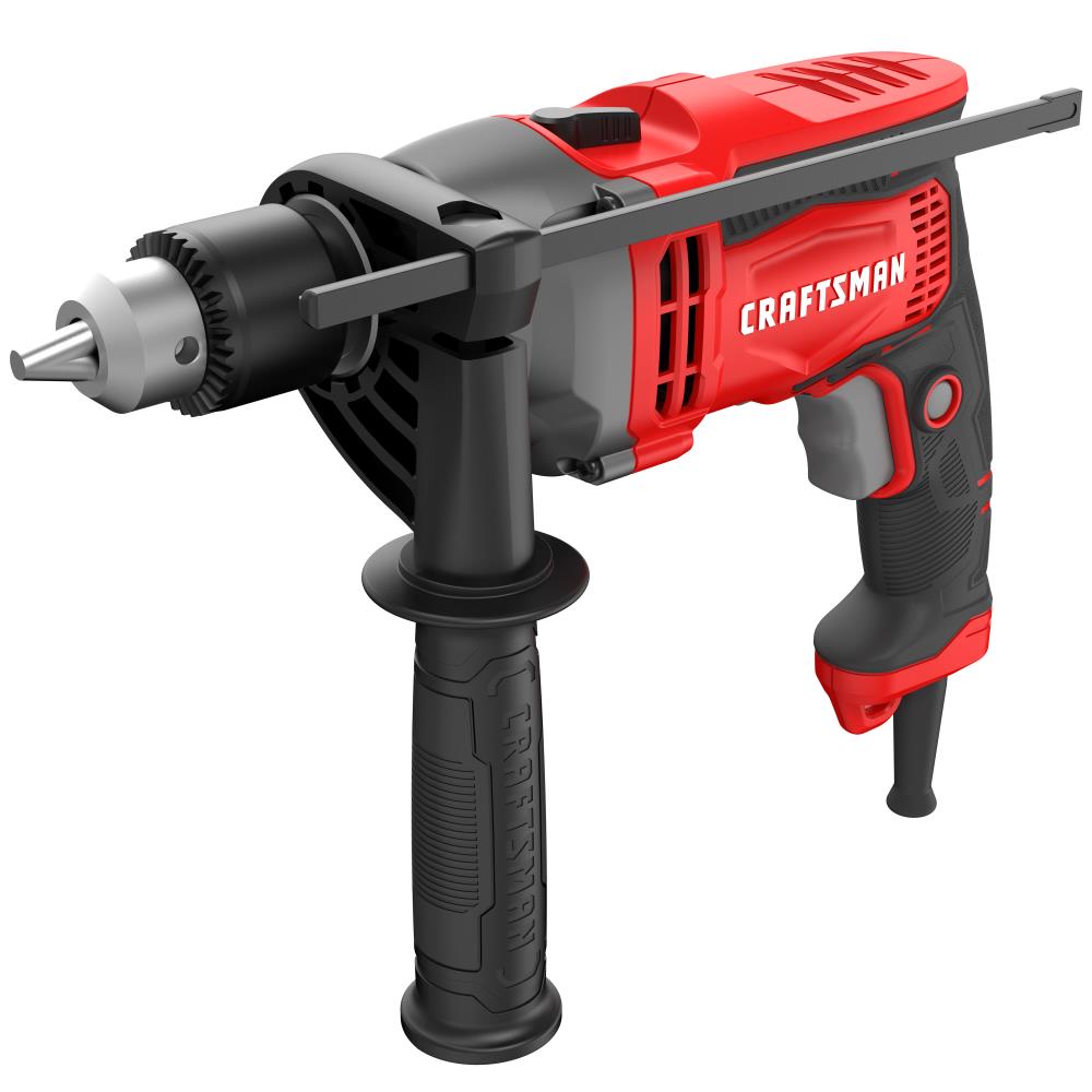 Details about   Electric Corded Hammer Drill Variable Speed Reversible Drill w/ Side Handle 1/2" 