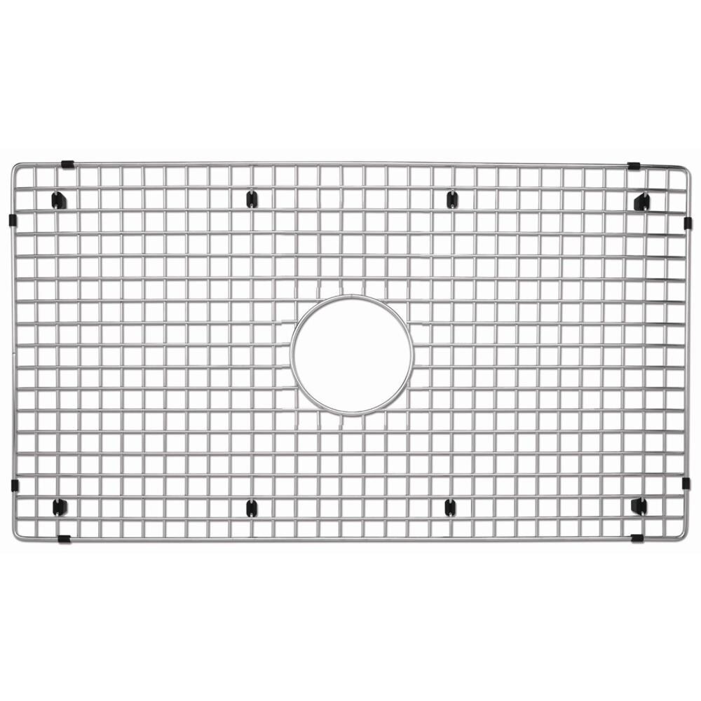 BLANCO CERANA 17.25-in x 30.75-in Center Drain Stainless Steel Sink Grid